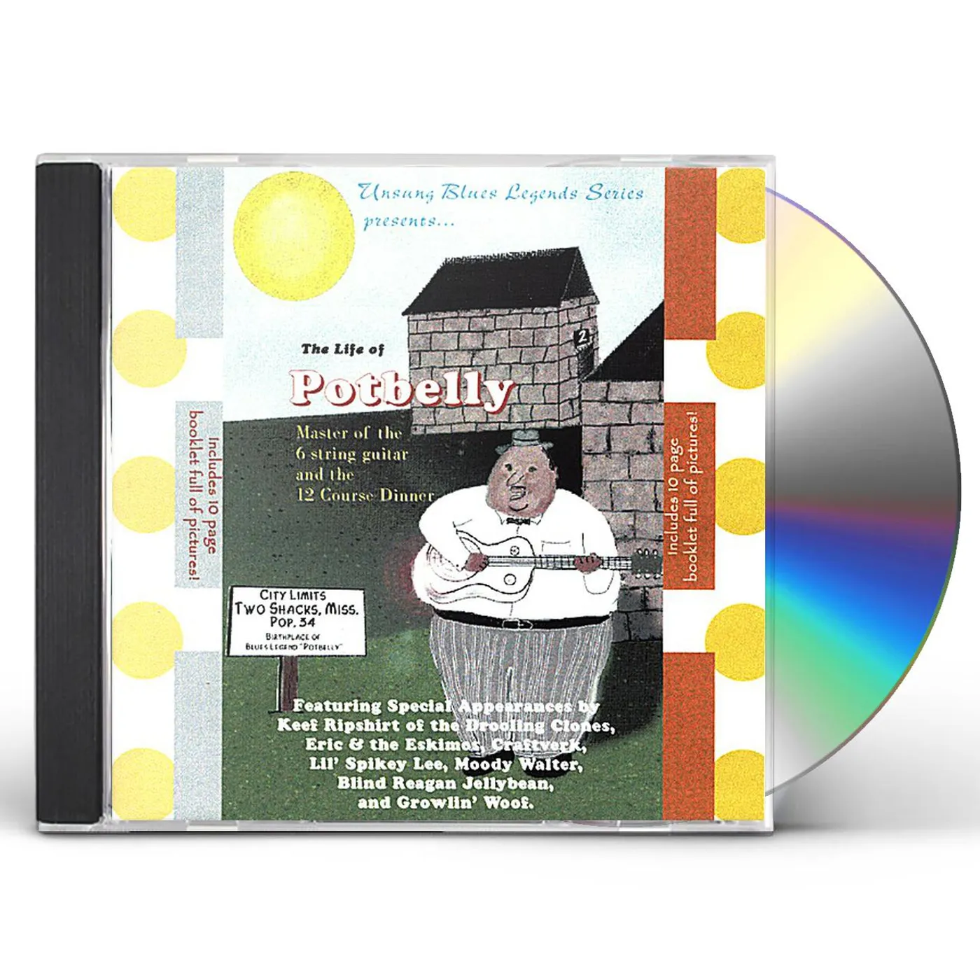 Potbelly MASTER OF THE 6 STRING GUITAR & THE 12 COURSE DINN CD