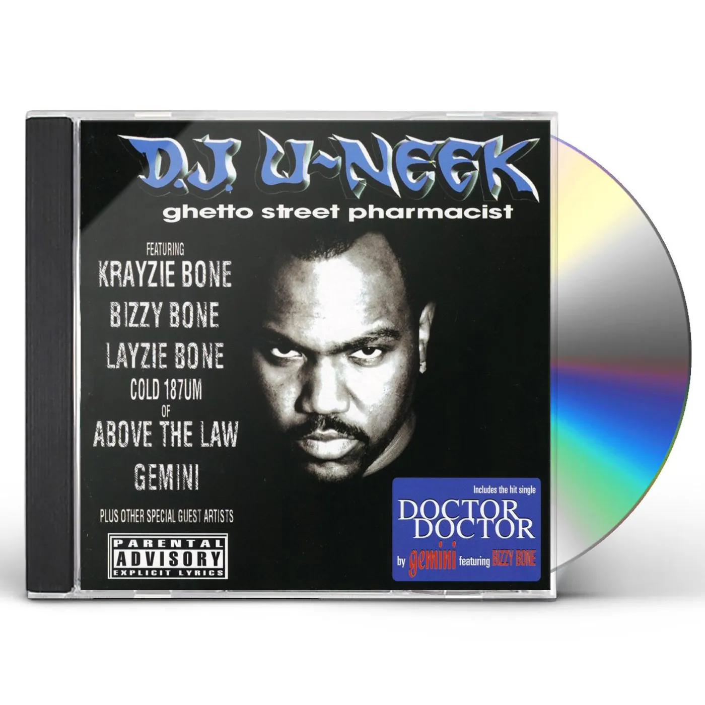 DJ U-Neek GHETTO STREET PHARMACIST CD