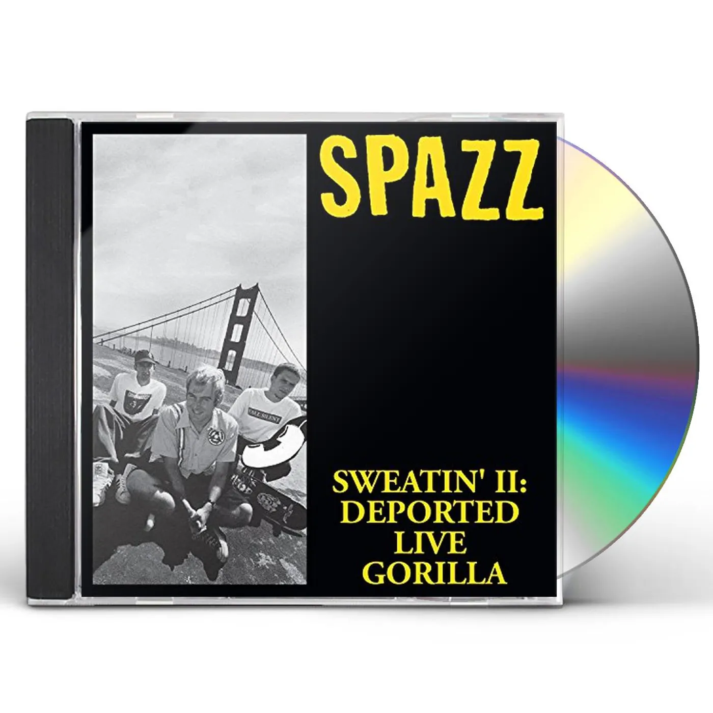 Spazz SWEATIN' II: DEPORTED LIVE GORILLA CD