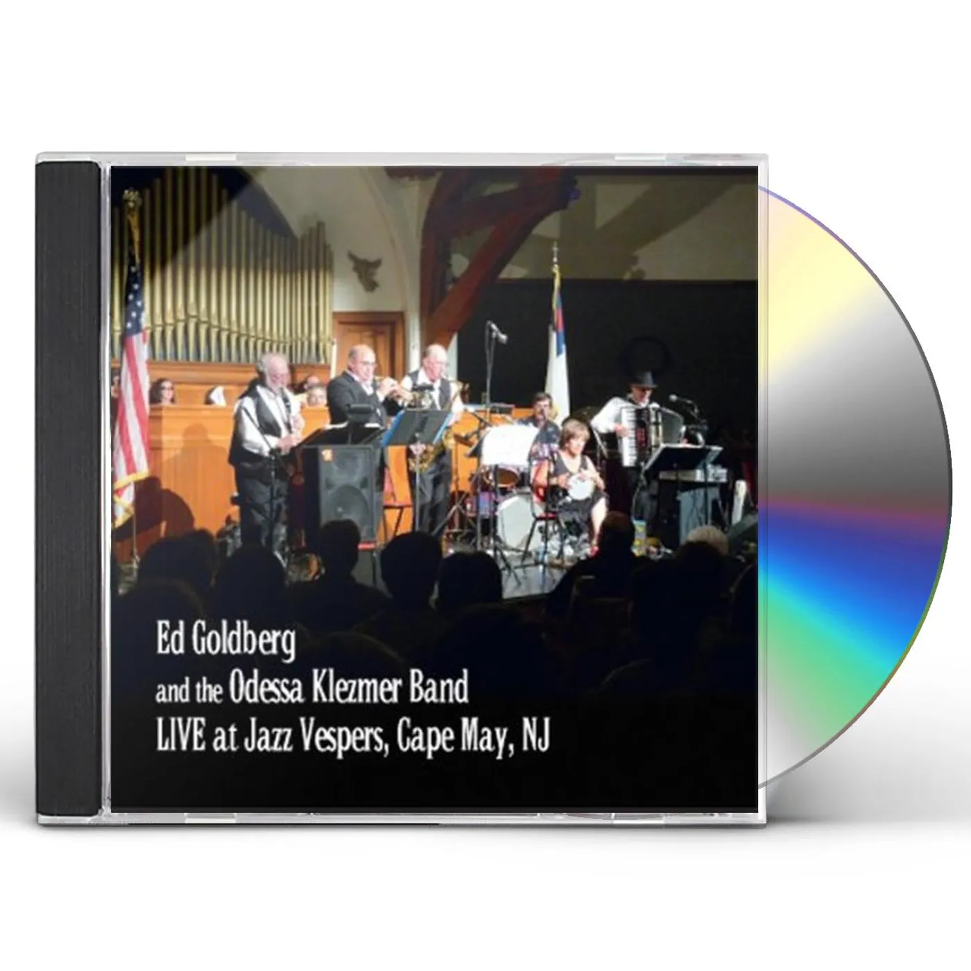 Ed Goldberg & The Odessa Klezmer Band LIVE AT THE JAZZ VESPERS CD