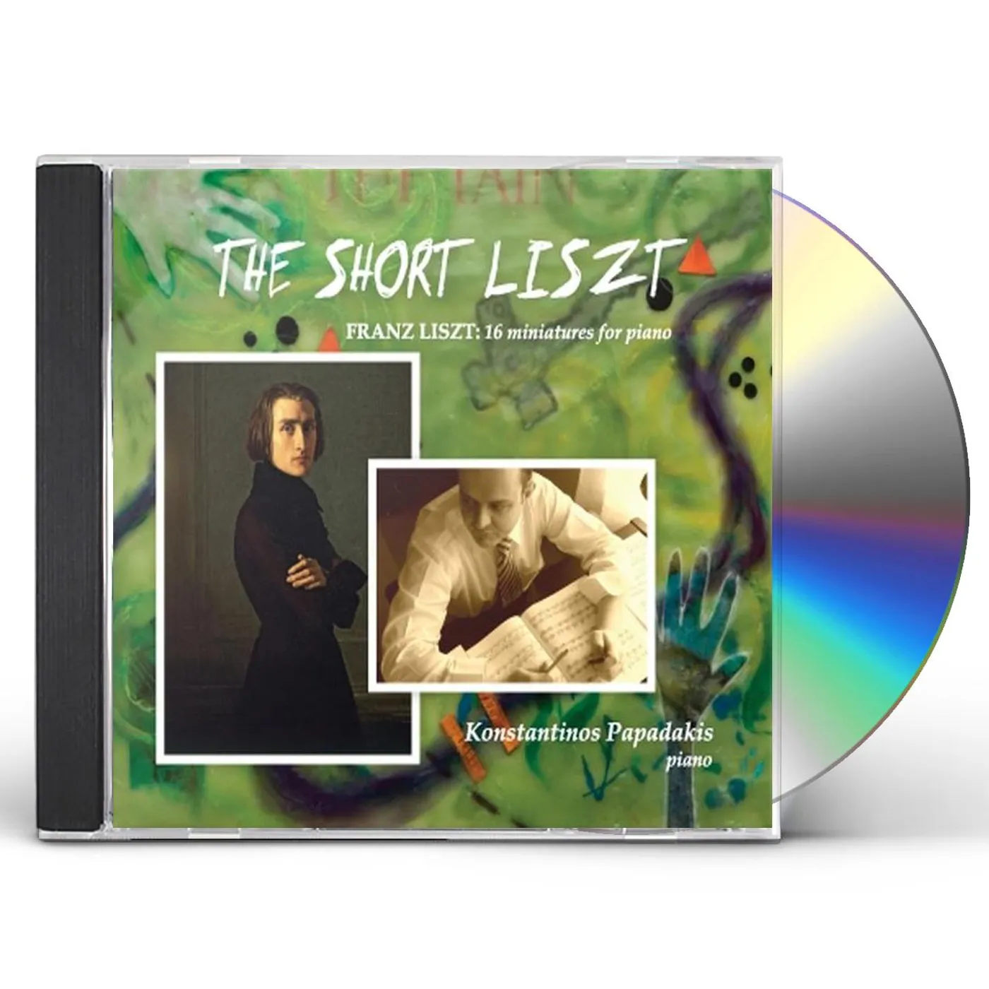 Konstantinos Papadakis FRANZ LISZT: 16 MINIATURES FOR PIANO CD