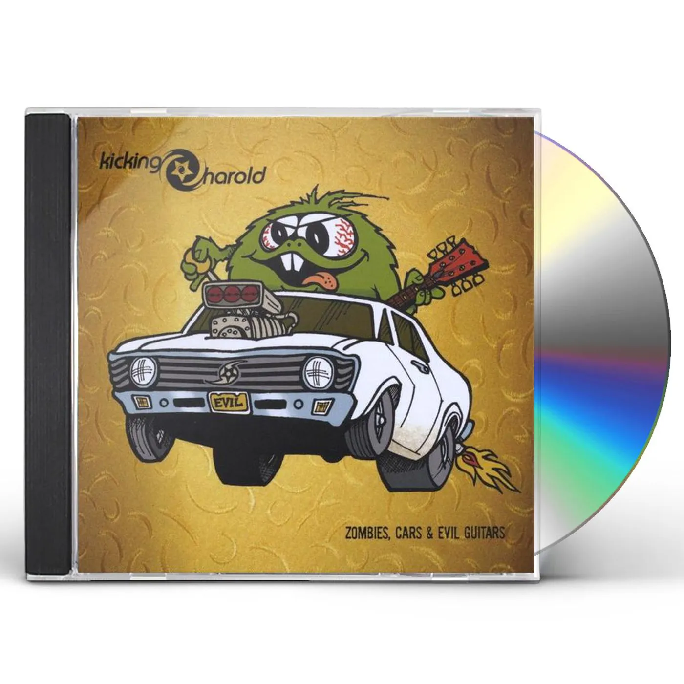 Kicking Harold ZOMBIES CARS & EVIL GUITARS CD