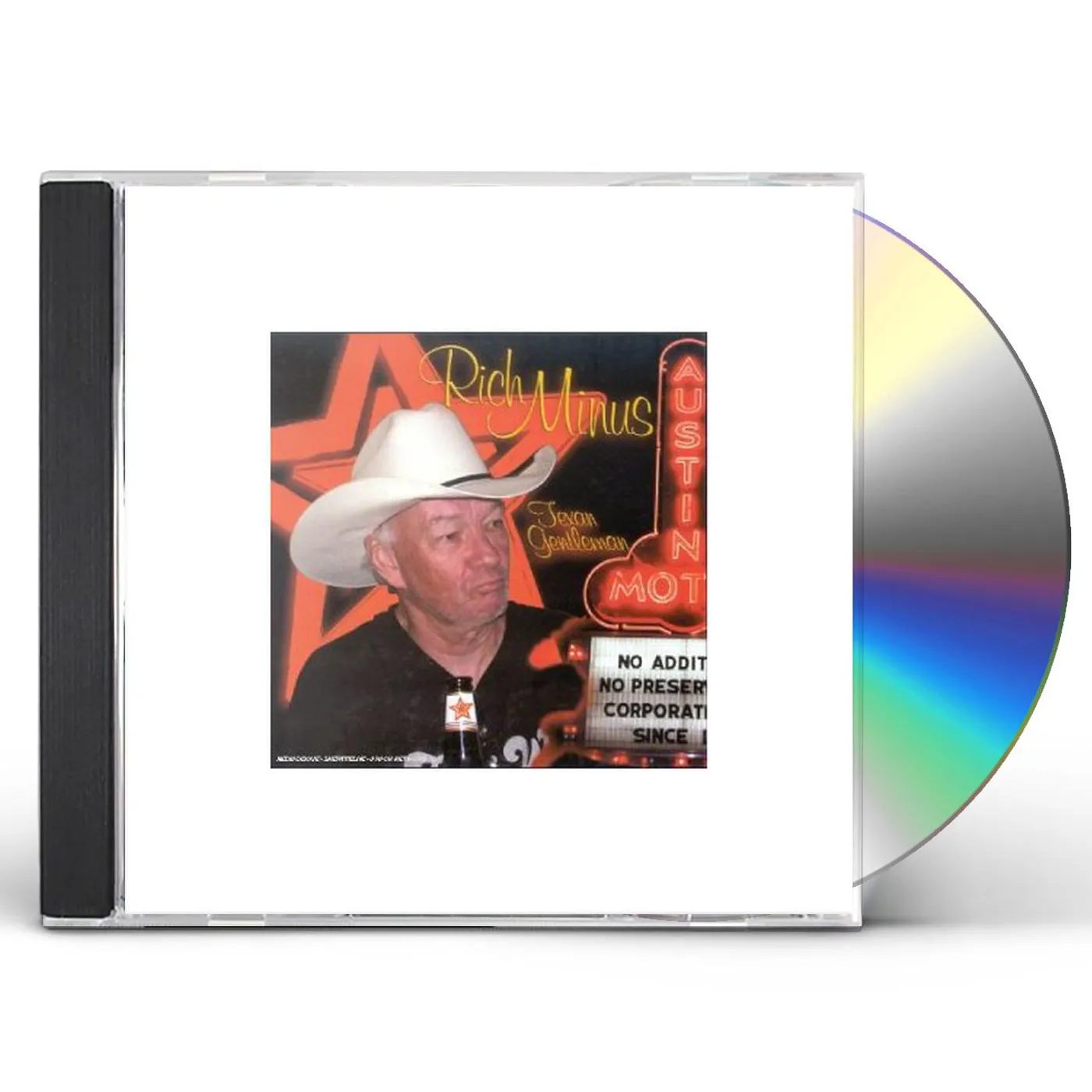 Rich Minus TEXAN GENTLEMAN CD