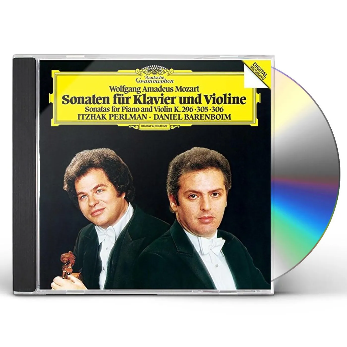 Itzhak Perlman MOZART: VIOLIN SONATAS K 296 305 & CD