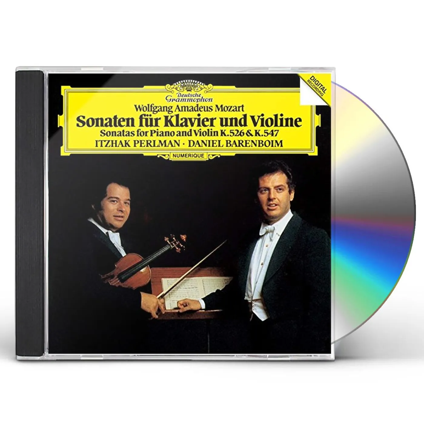Itzhak Perlman MOZART: VIOLIN SONATAS K 526 & 547 CD