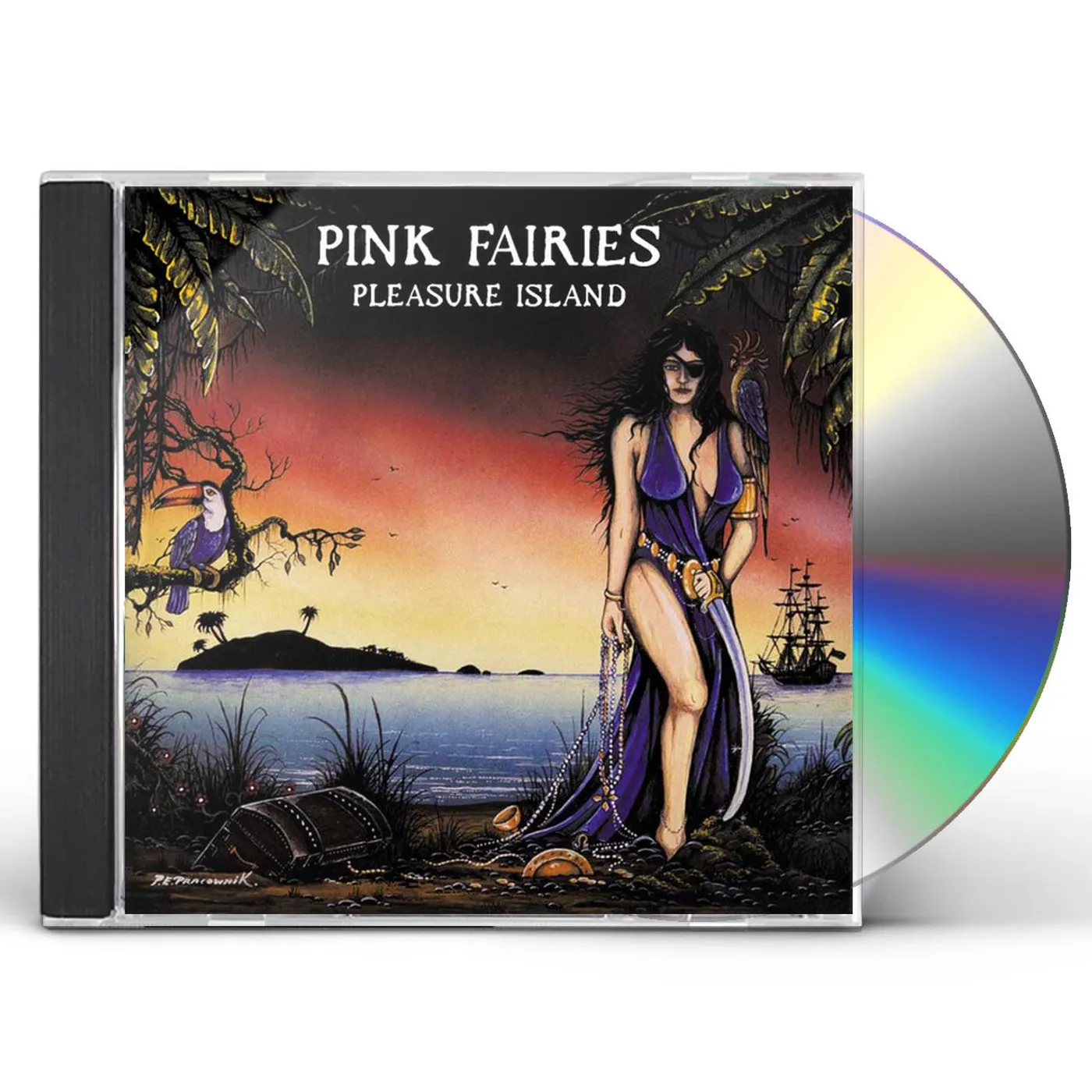 The Pink Fairies PLEASURE ISLAND CD