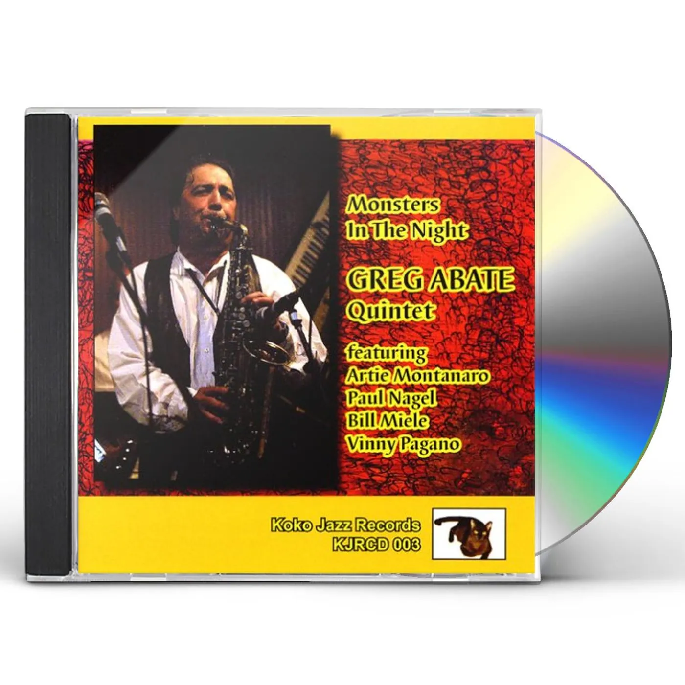 Greg Abate MONSTERS IN THE NIGHT CD