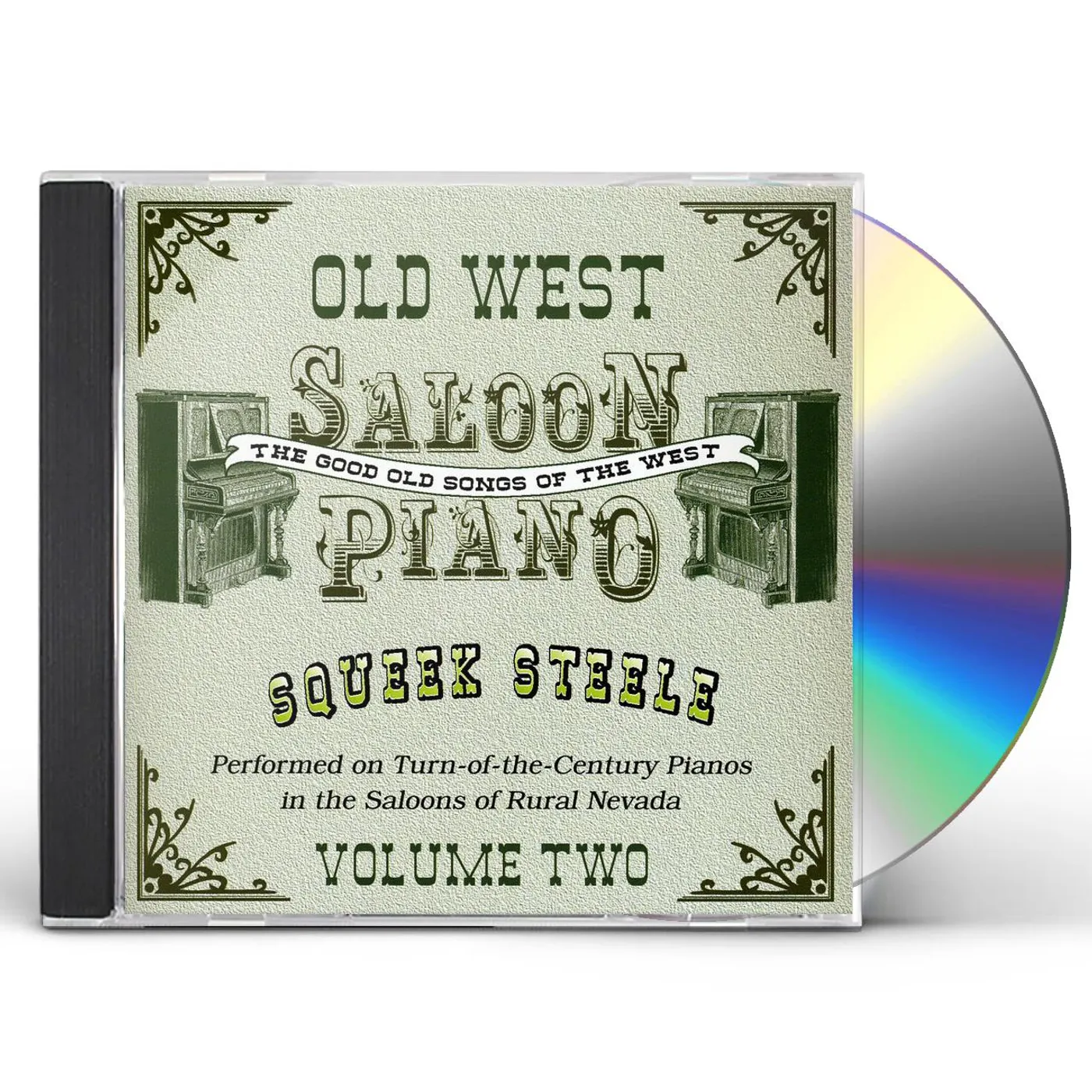 Squeek Steele OLD WEST SALOON PIANO 2 CD
