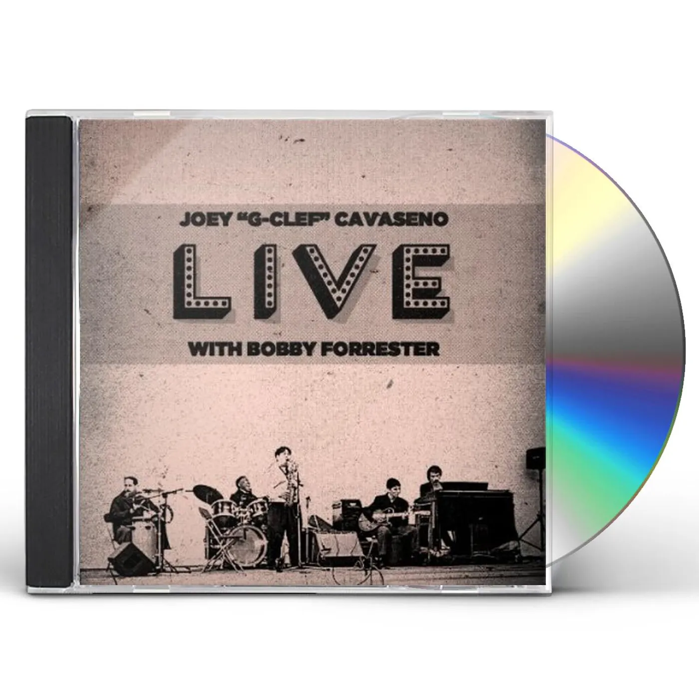 Joey Cavaseno LIVE WITH BOBBY FORRESTER CD