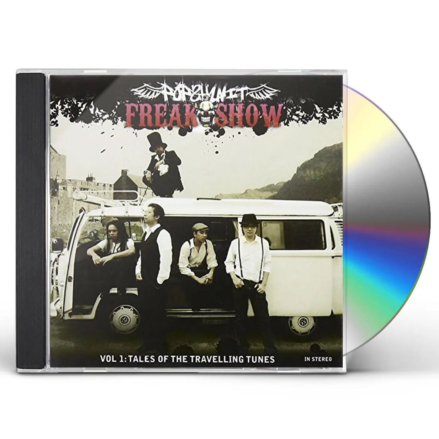 Pop Shuvit FREAKSHOW VOL.1 : TALES OF THE TRAVELLING TUNES CD