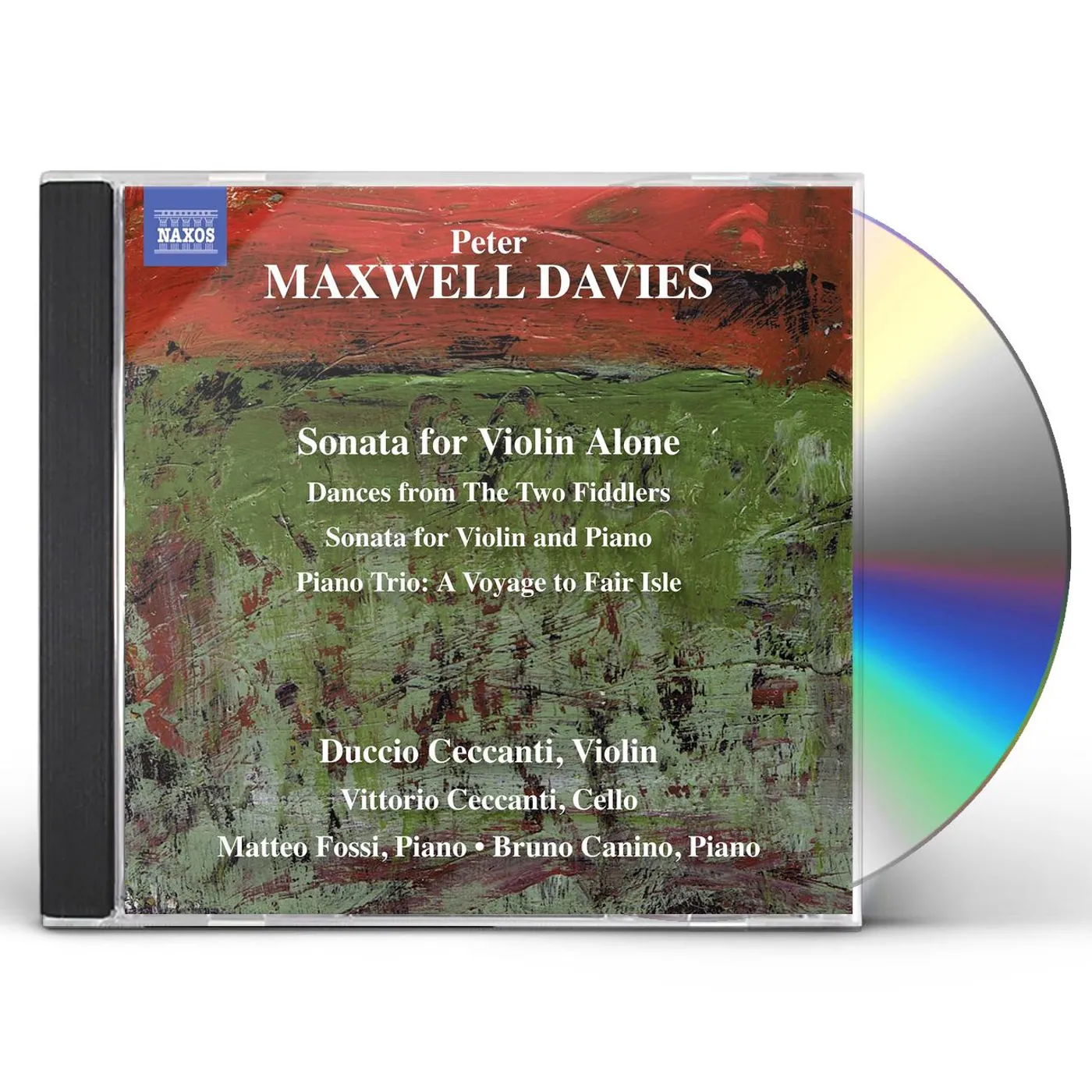PETER MAXWELL DAVIES SONATA FOR VIOLIN A CD
