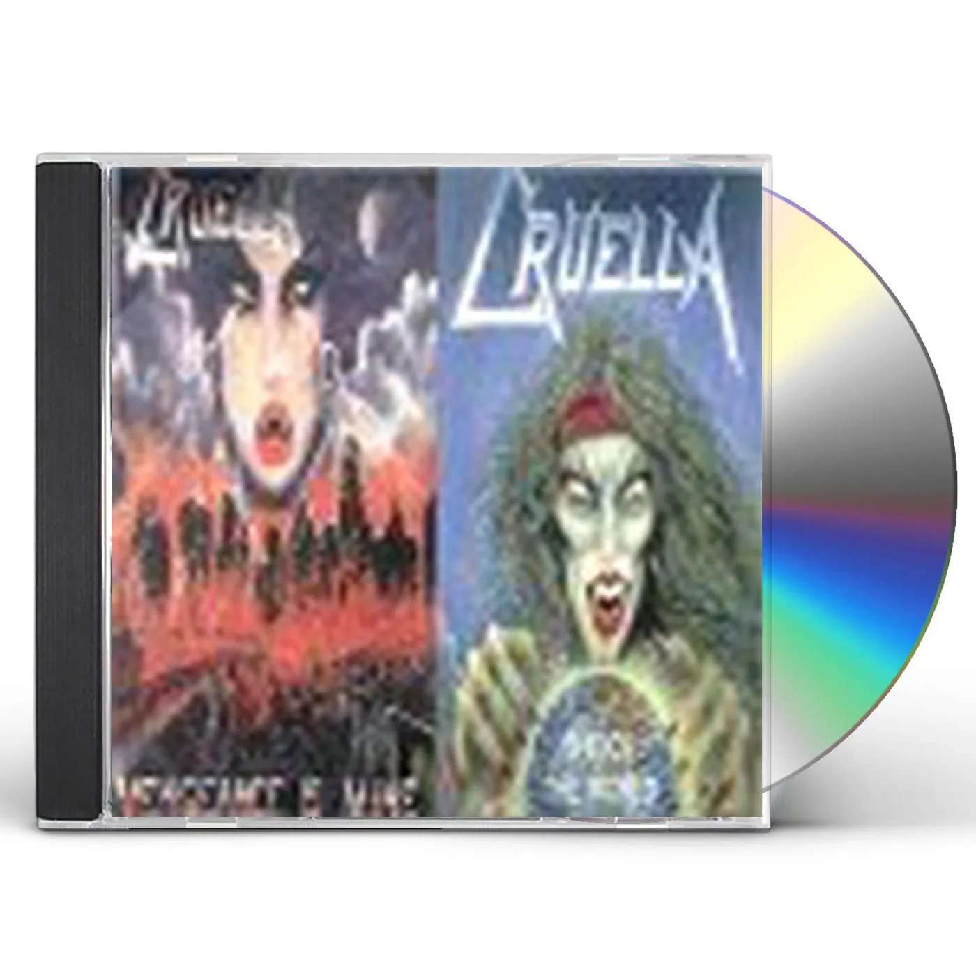 Cruella VENGEANCE IS MINE / SHOCK THE WORLD CD