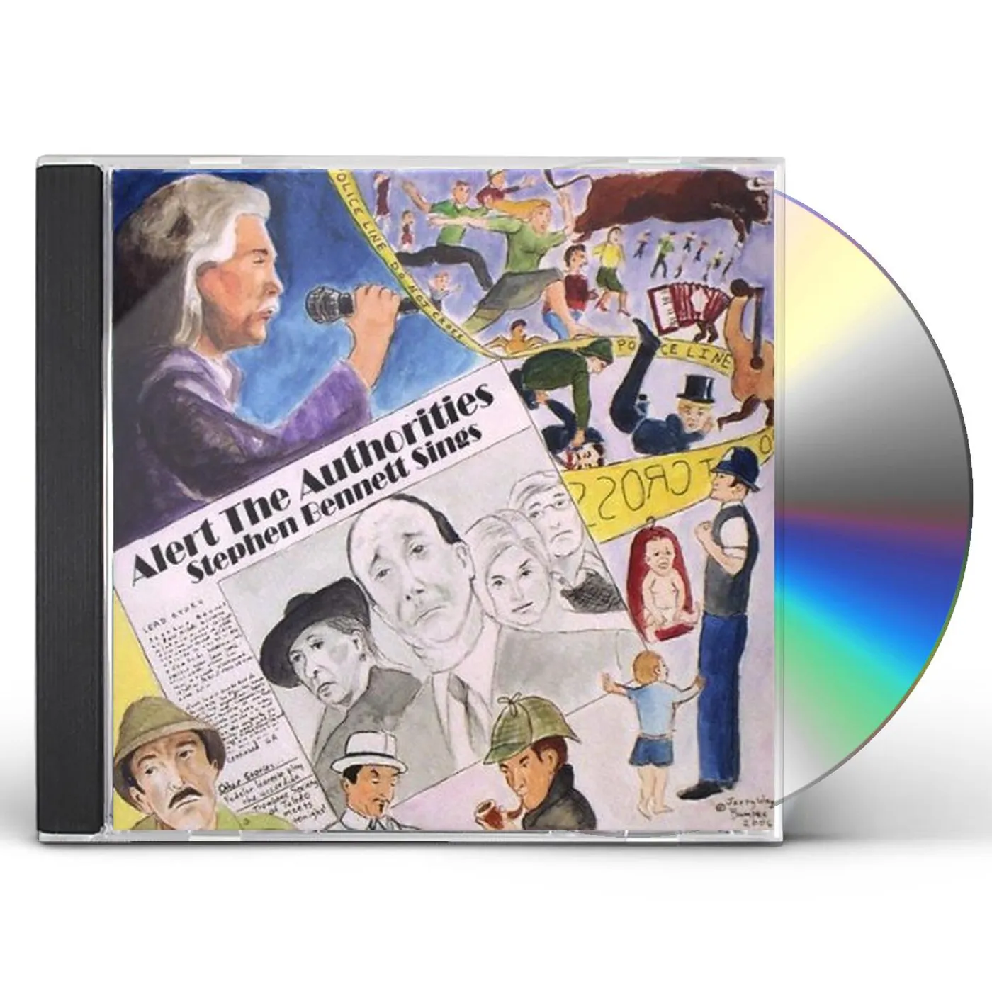Stephen Bennett ALERT THE AUTHORITIES CD