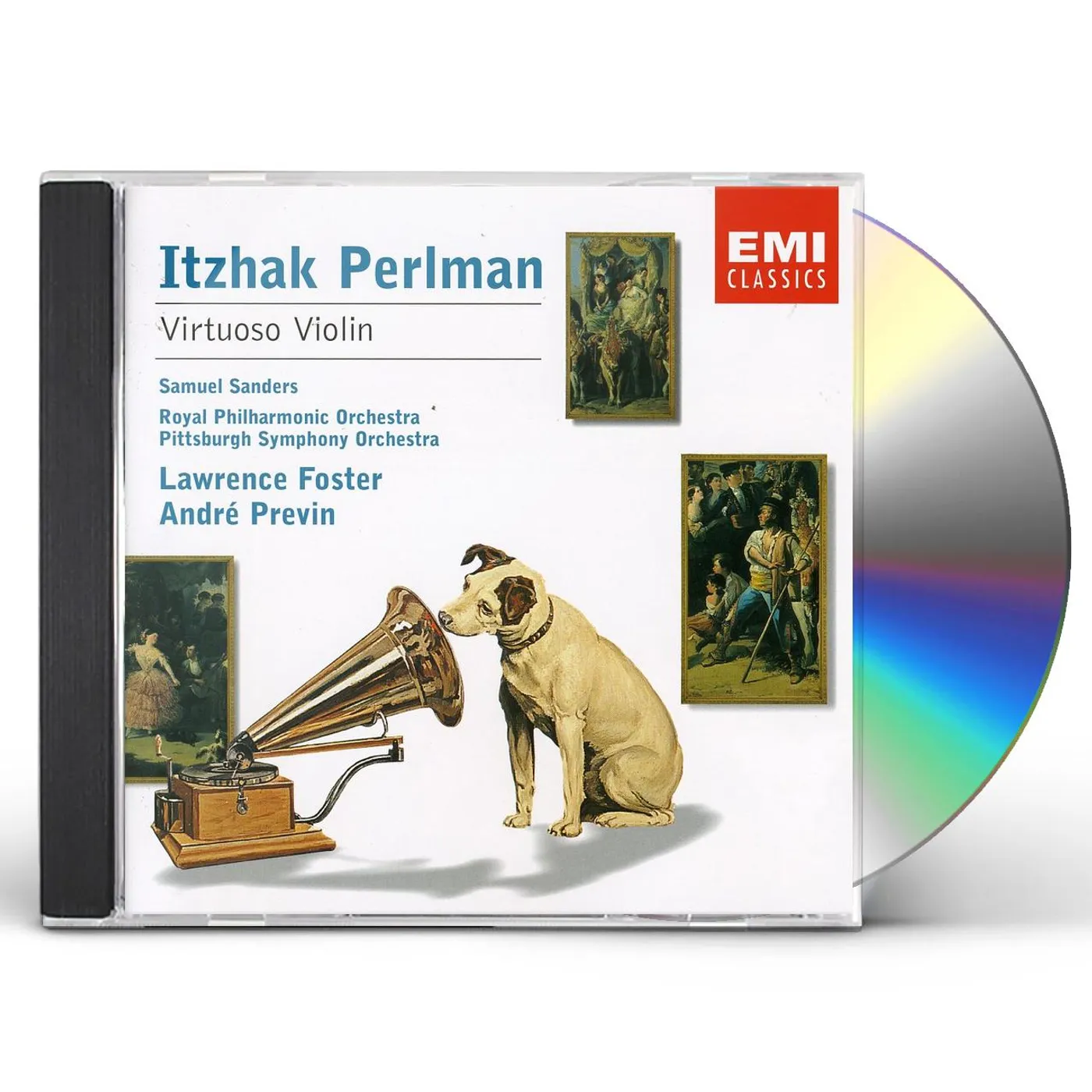 Itzhak Perlman VIRTUOSO VIOLIN CD
