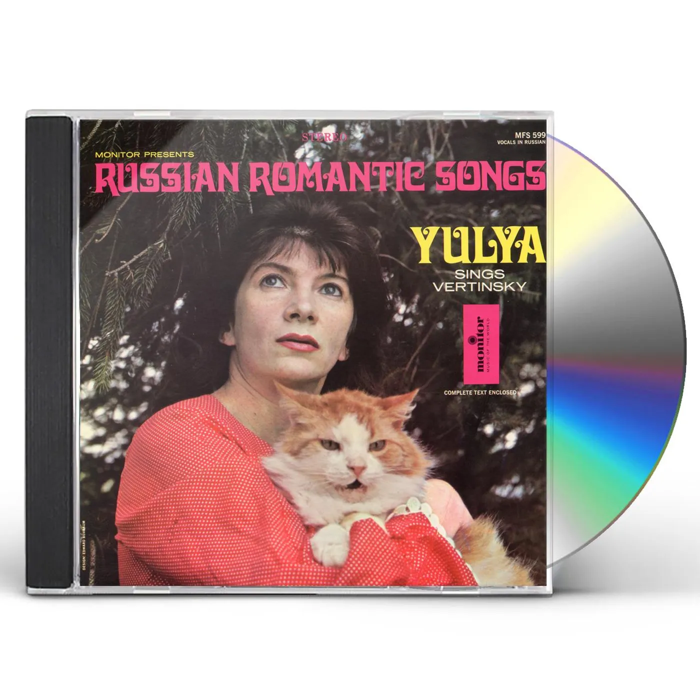 RUSSIAN ROMANTIC SONGS: YULYA SINGS VERTINSKY CD
