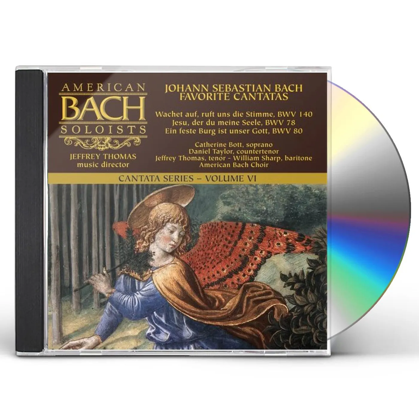 American Bach Soloists BACH CANTATA SERIES: FAVORITE CANTATAS 6 CD