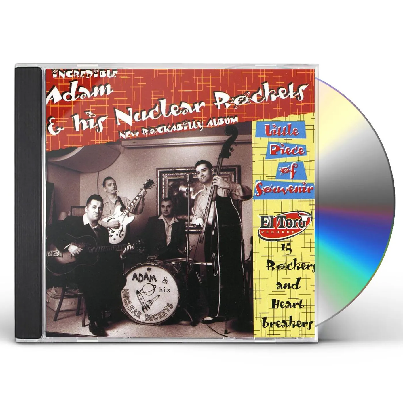 Adam & Nuclear Rockets LITTLE PIECE OF SOUVENIR CD