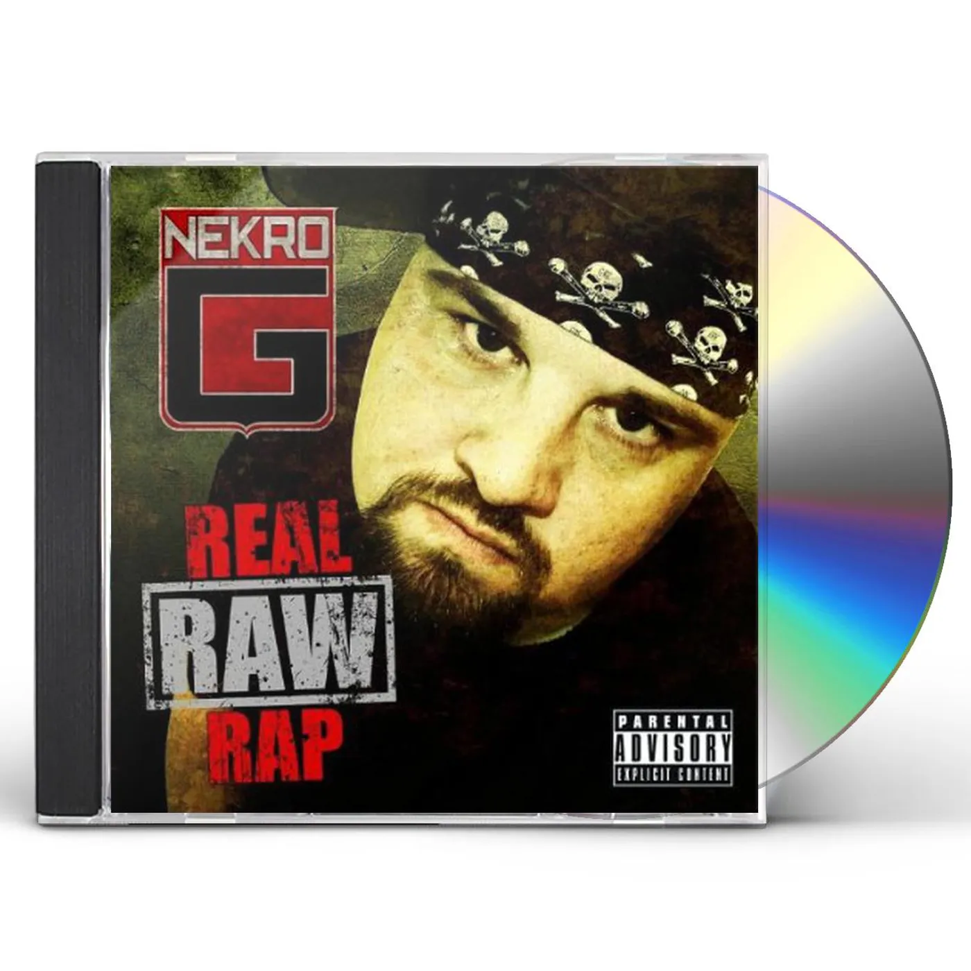 Nekro G REAL RAW RAP CD