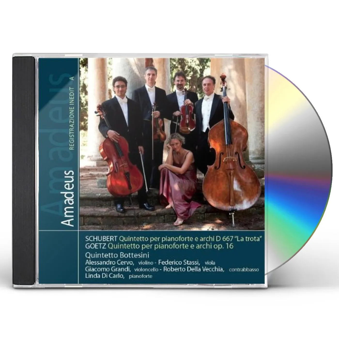 Quintetto Bottesini SCHUBERT-GOETZ CD