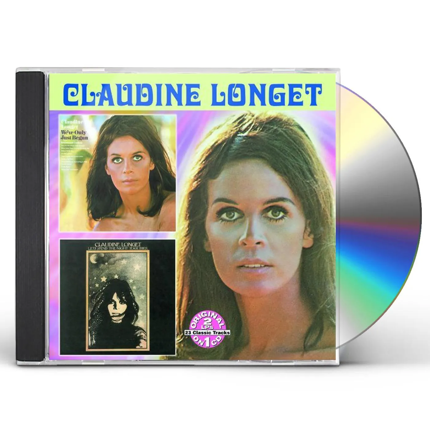 Claudine Longet WE'VE ONLY JUST BEGUN & LET'S SPEND THE NIGHT CD