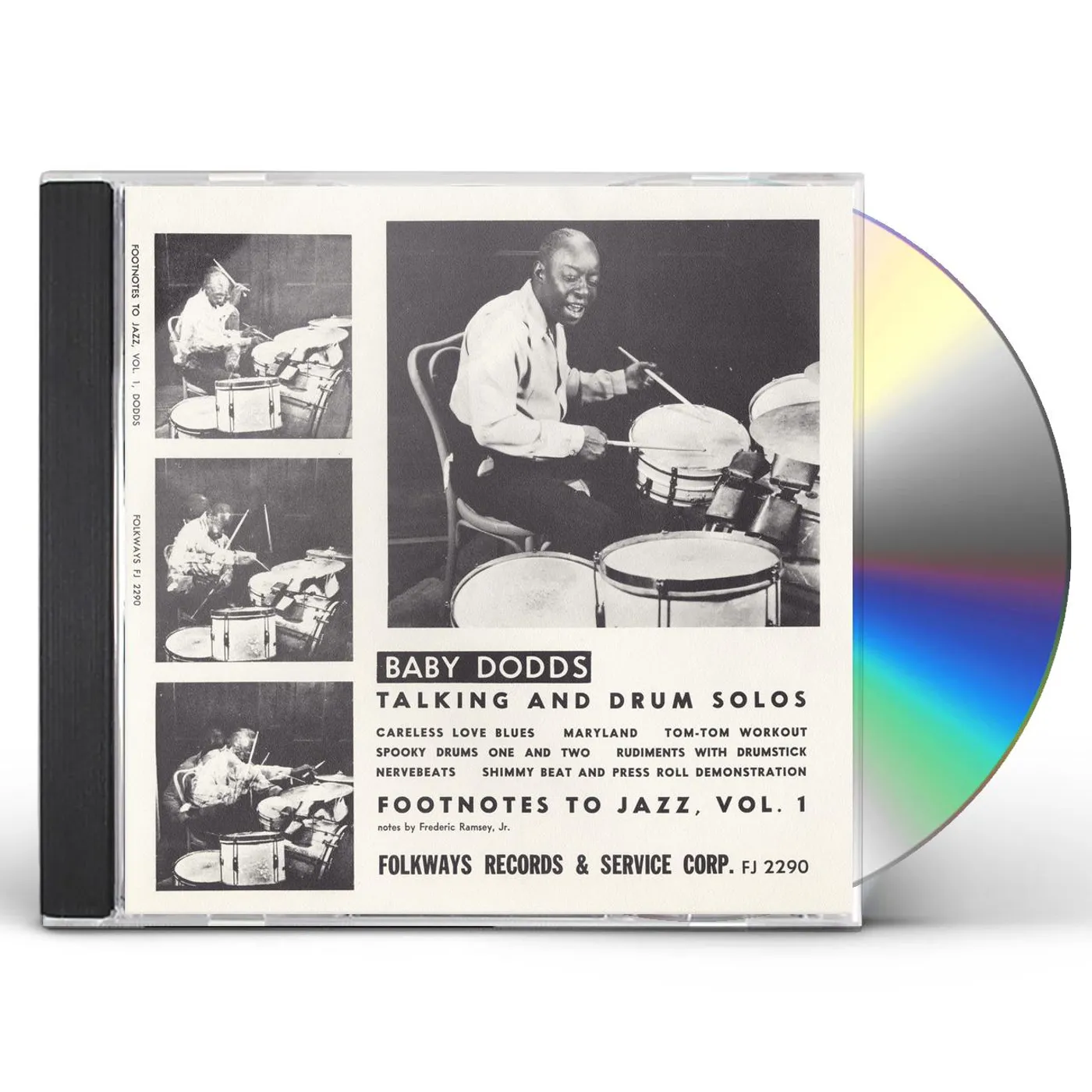 FOOTNOTES TO JAZZ VOL. 1: BABY DODDS TALKING CD