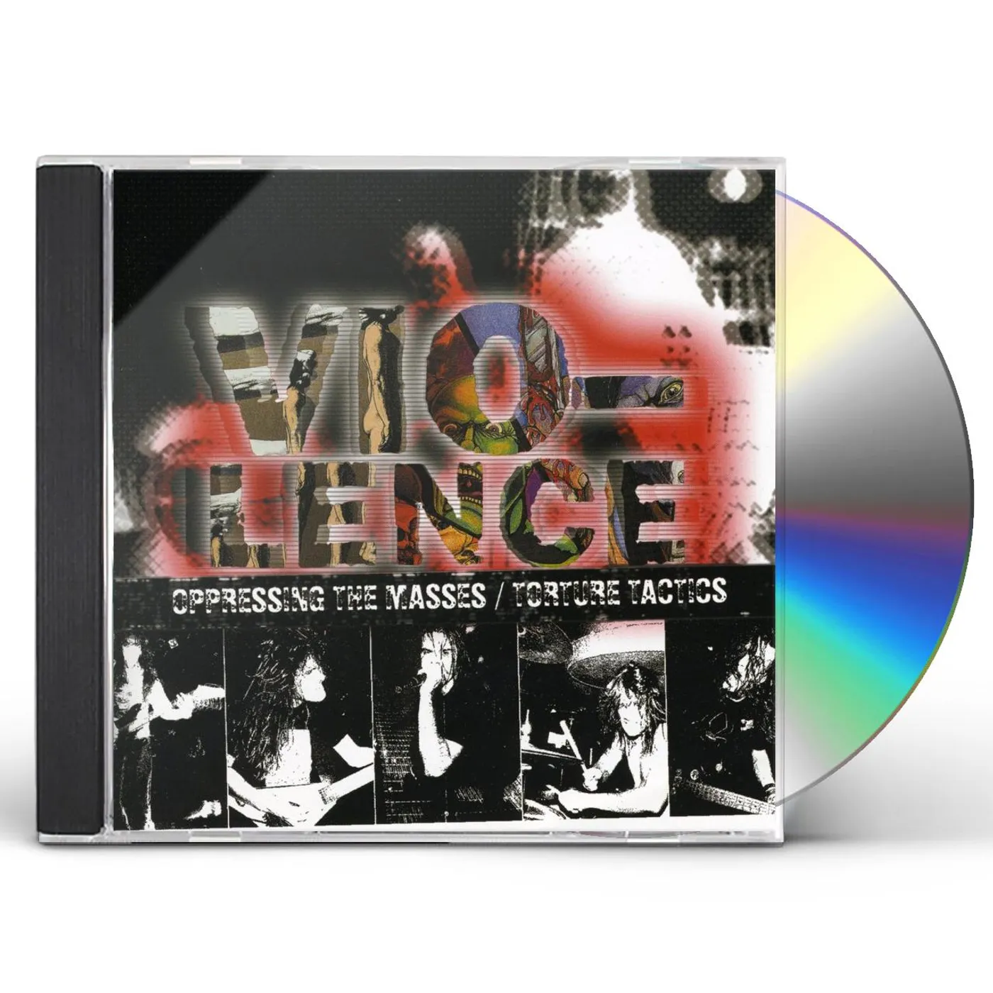 Vio-Lence OPPRESSING THE MASSES / TORTURE TACTICS CD