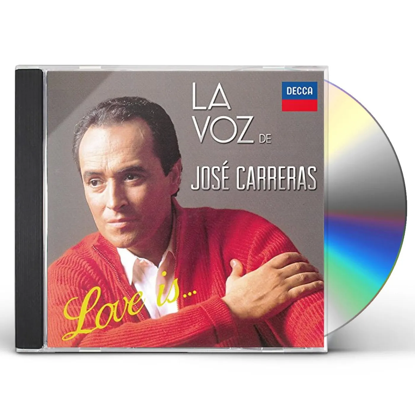 José Carreras LOVE IS LA VOZ CD