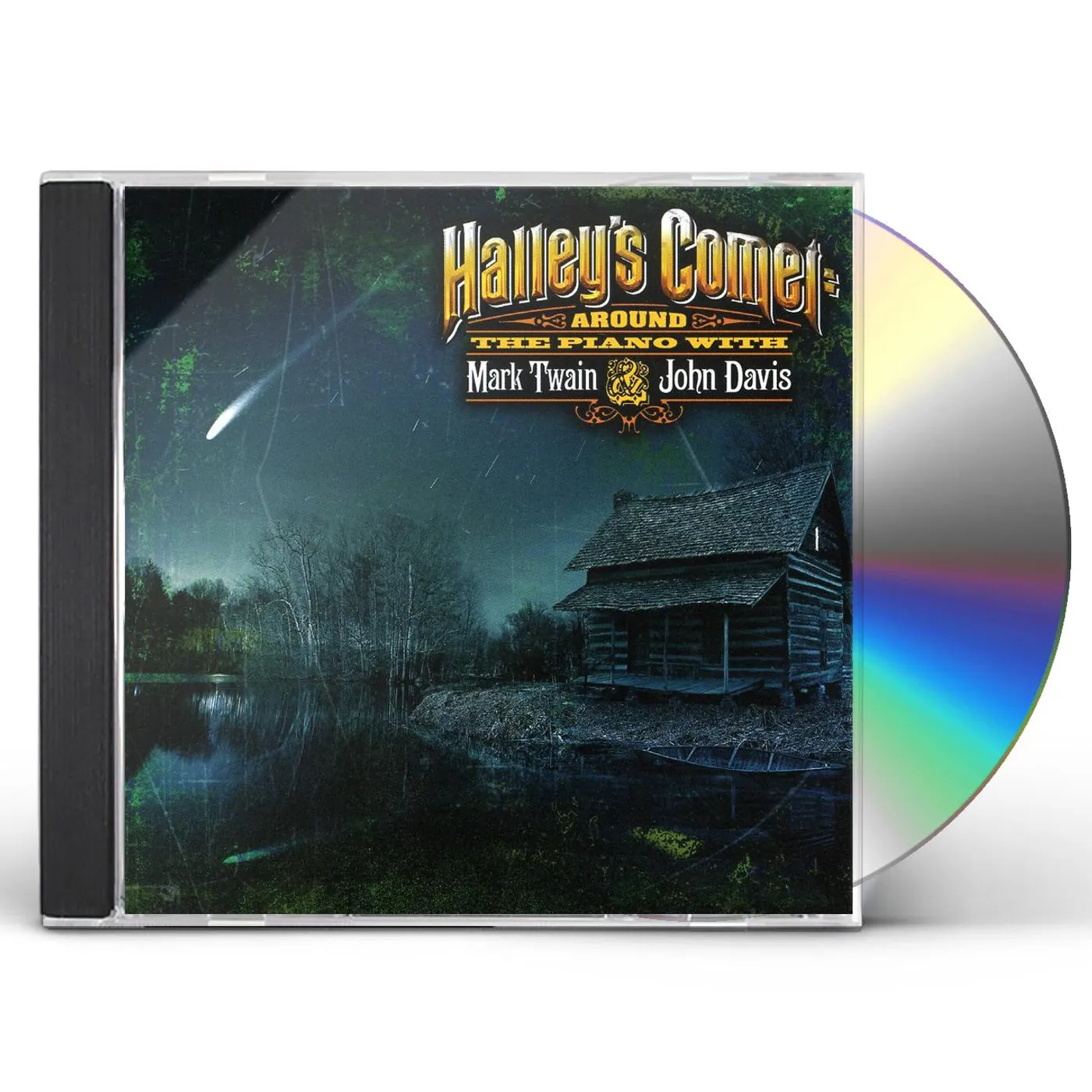 John Davis HALLEY'S COMET: AROUND THE PIANO WITH MARK TWAIN & CD