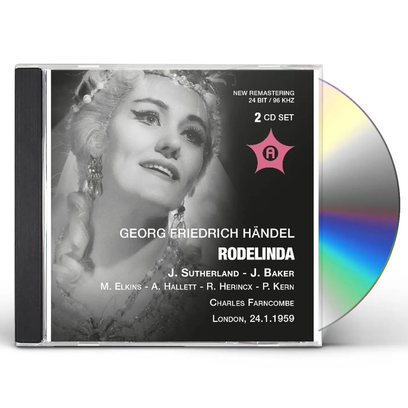 Handel RODELINDA CD