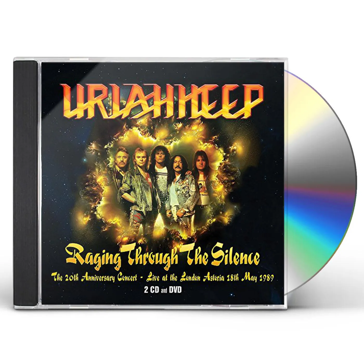 Uriah Heep RAGING THROUGH THE SILENCE: 20TH ANNIVERSARY CD