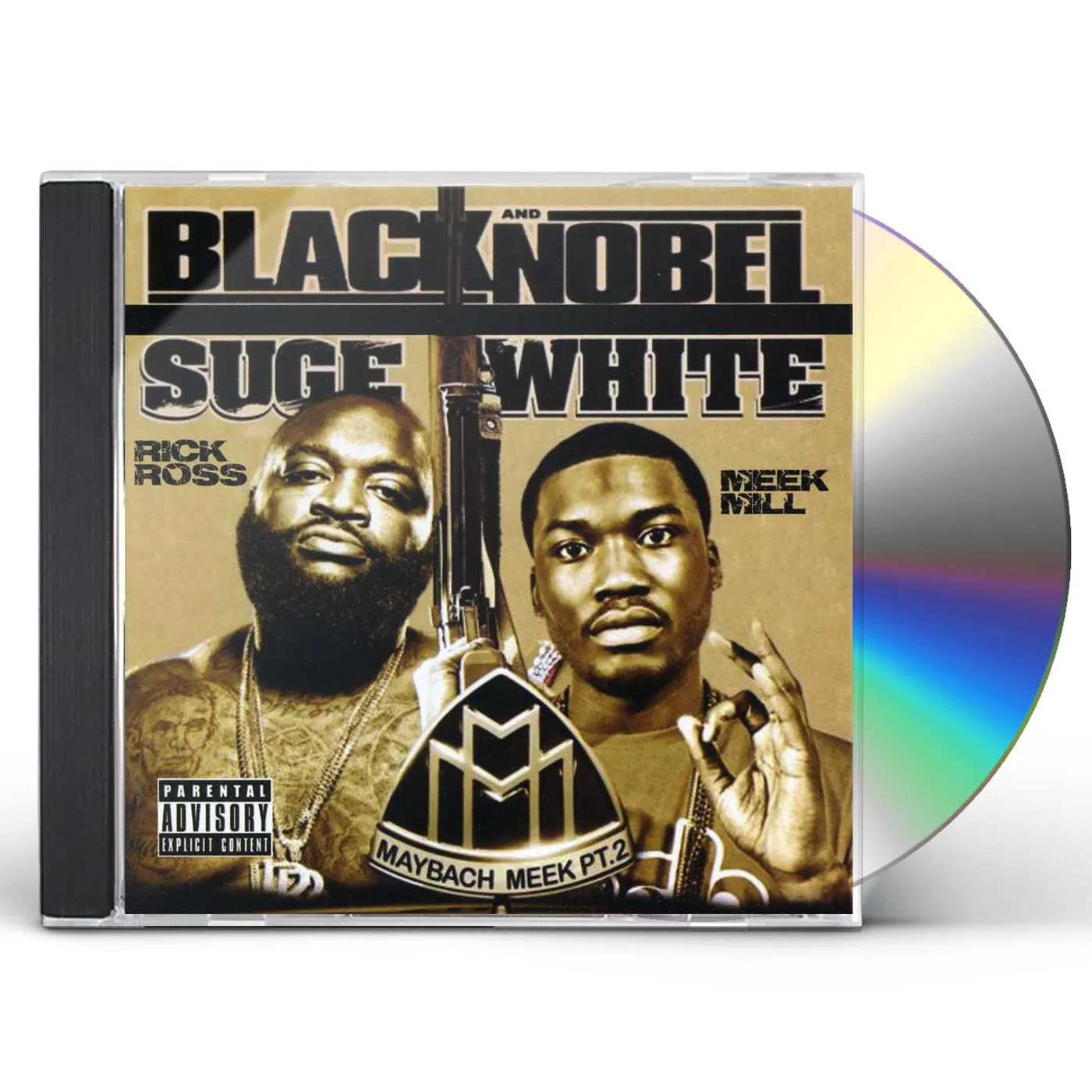 Rick Ross & Meek Mill BLACK & NOBLE/SUGE WHITE CD