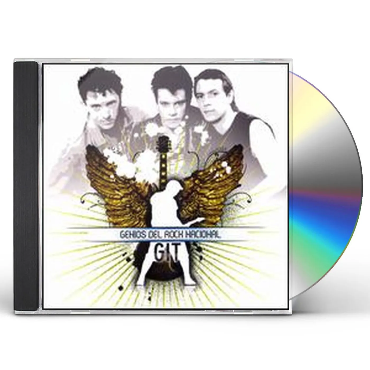 GIT GENIOS DEL ROCK NACIONAL CD