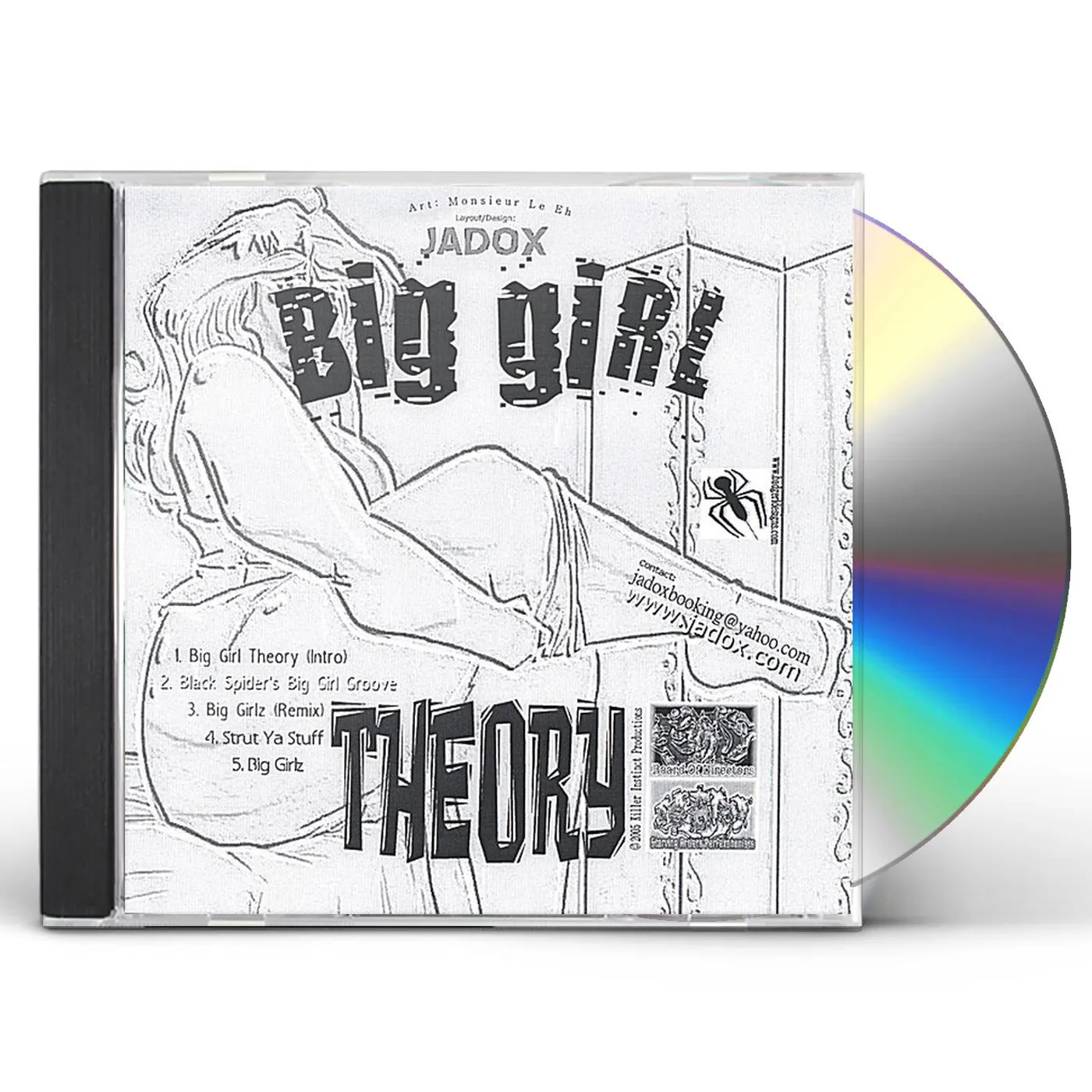 Jadox BIG GIRL THEORY EP CD