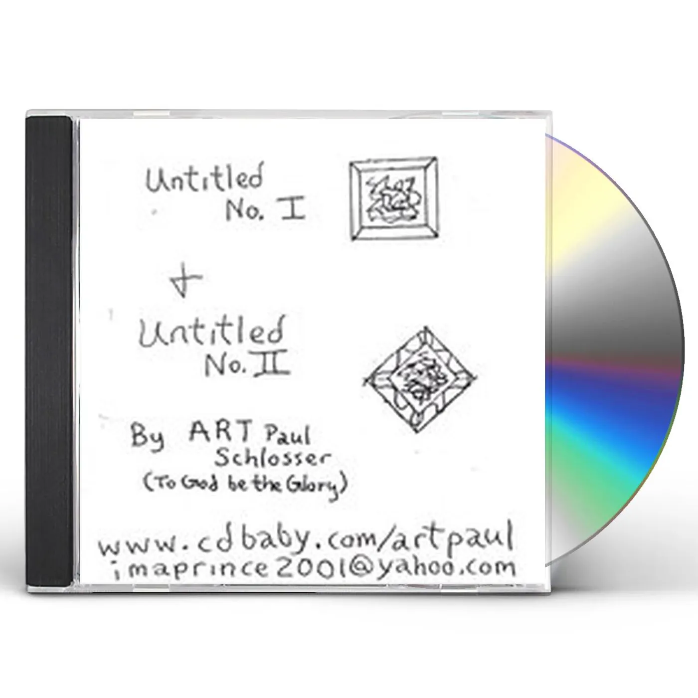 Art Paul Schlosser UNTITLED 1 & 2 CD