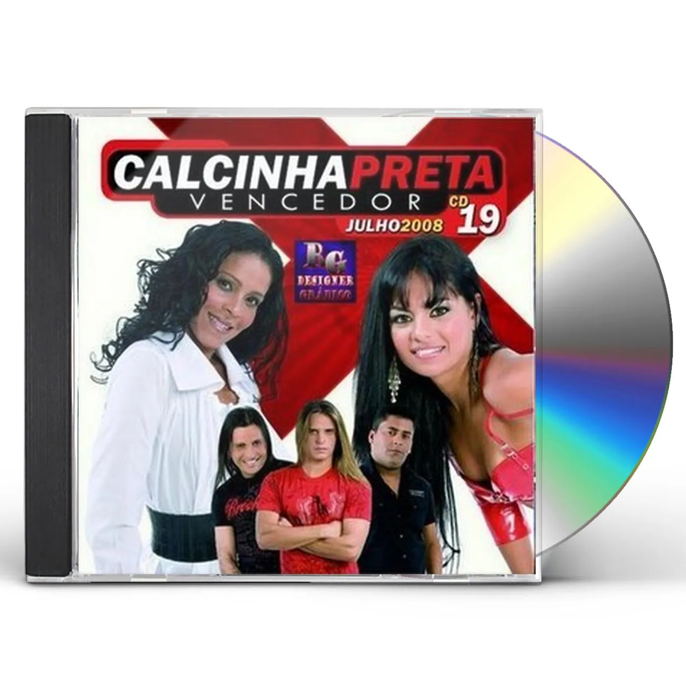 CALCINHA PRETA 19: VENCEDOR CD