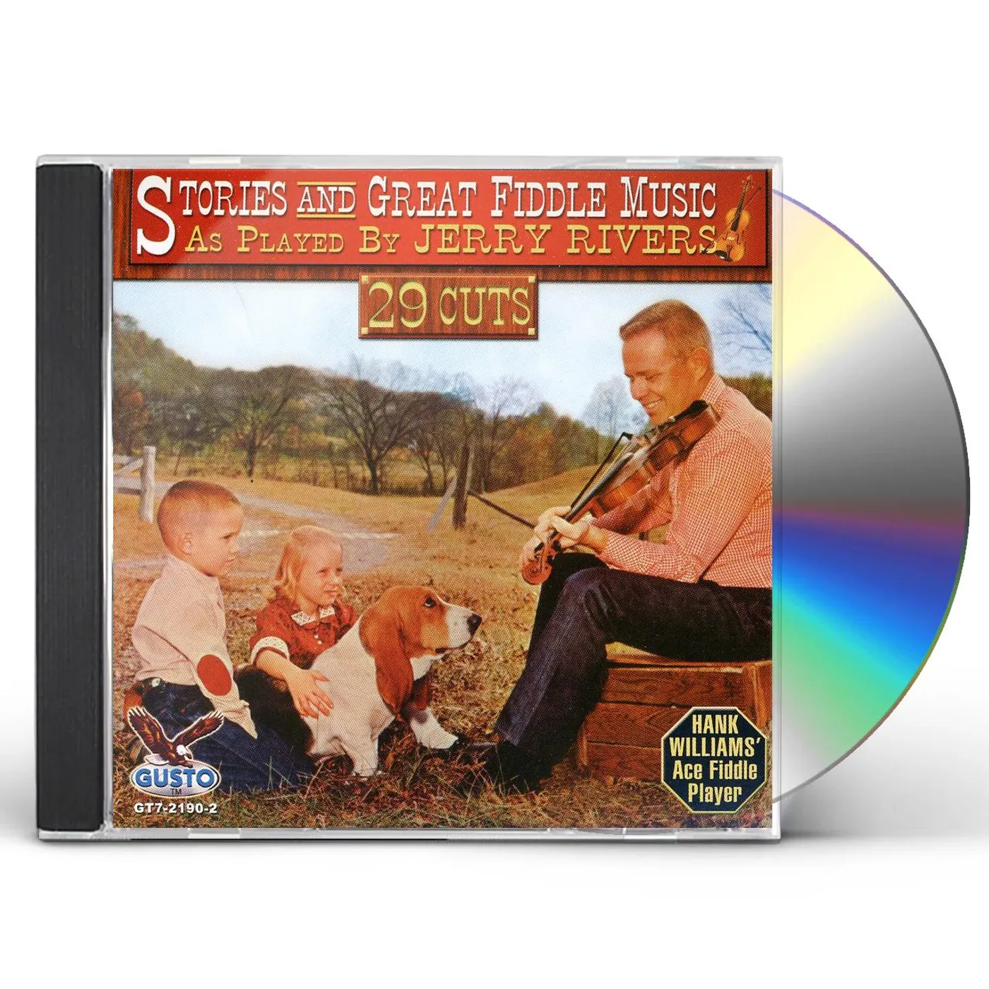 Jerry Rivers STORIES & GREAT FIDDLE MUSIC CD