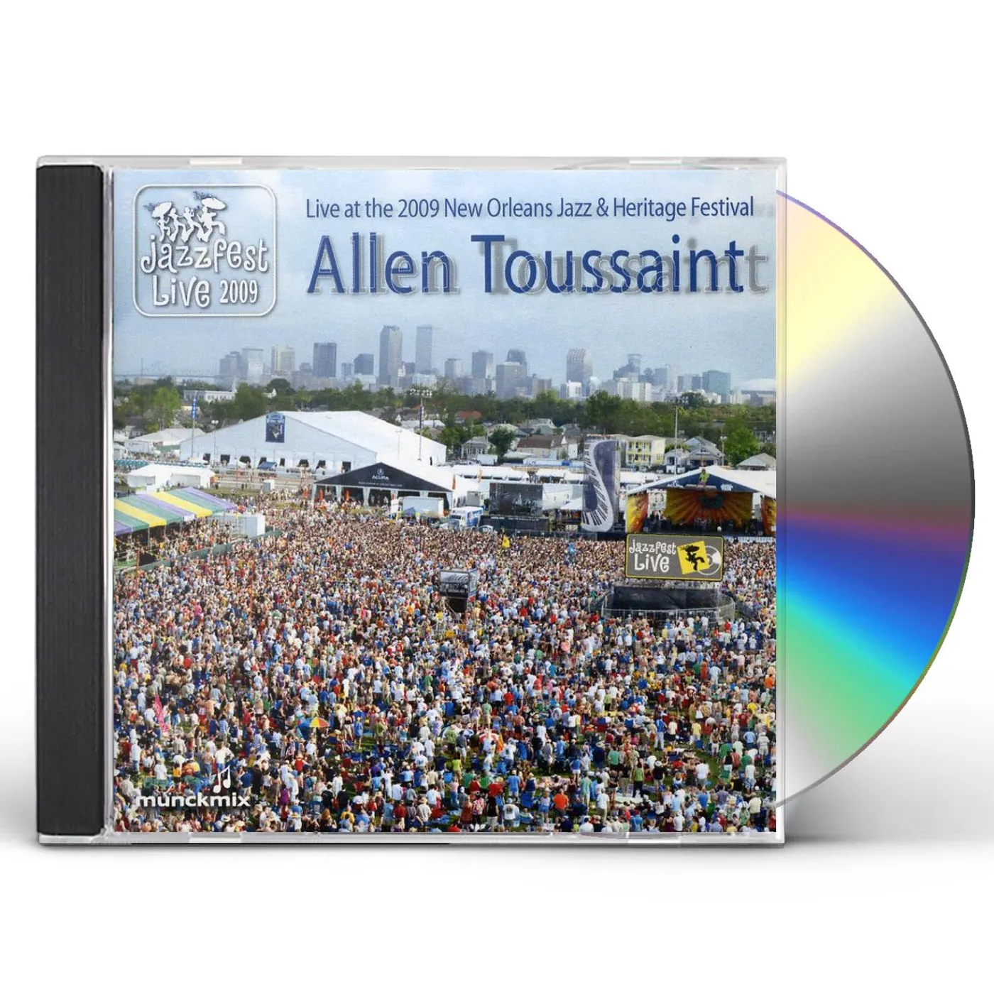 Allen Toussaint LIVE AT 2009 NEW ORLEANS JAZZ & HERITAGE FESTIVAL CD