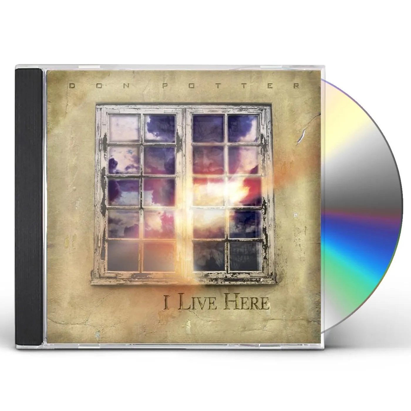 Don Potter I LIVE HERE CD