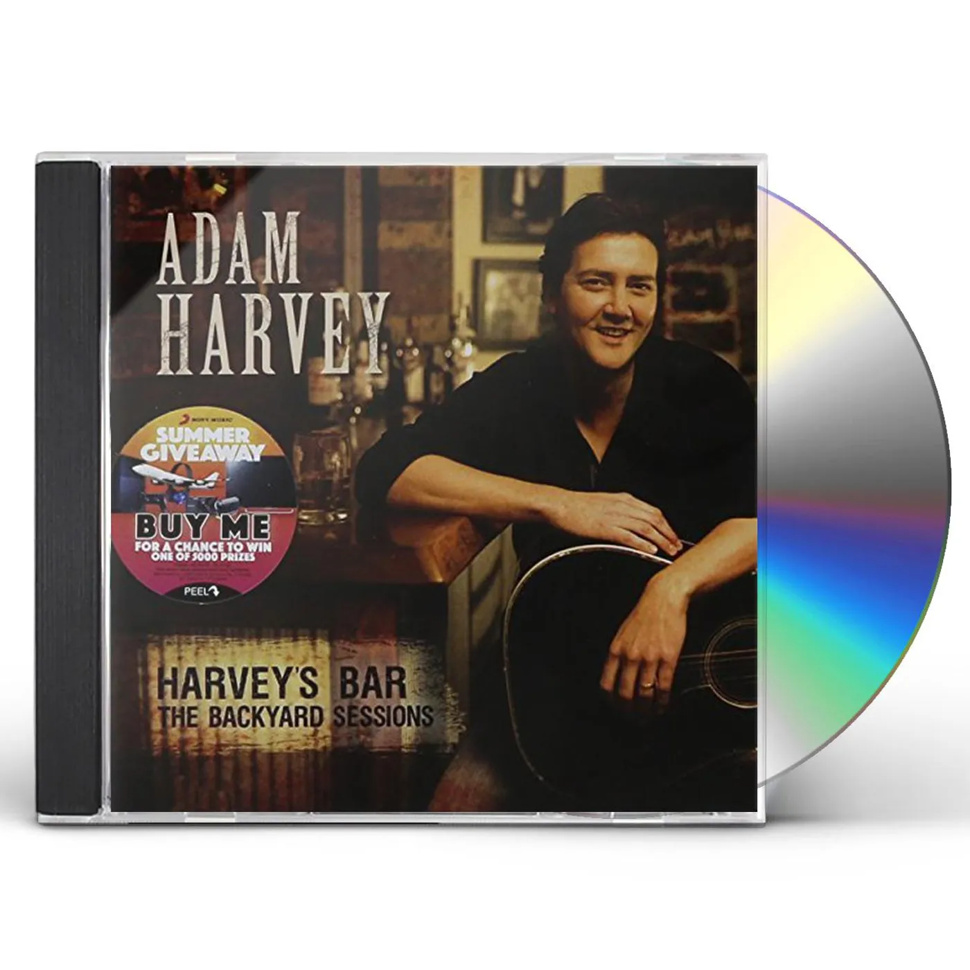 Adam Harvey HARVEY'S BAR: BACKYARD SESSIONS CD