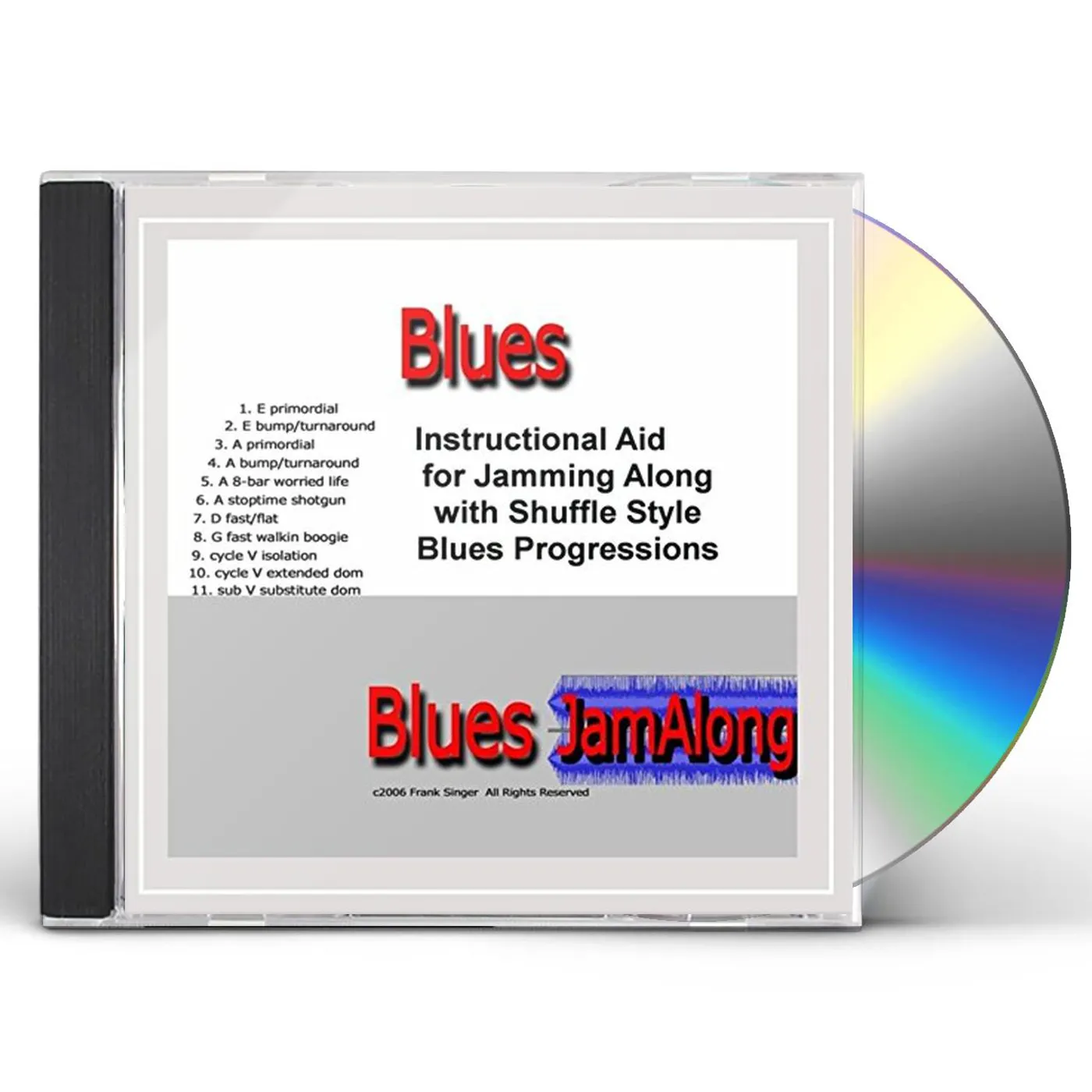 Frank Singer JAM ALONG BLUES CD