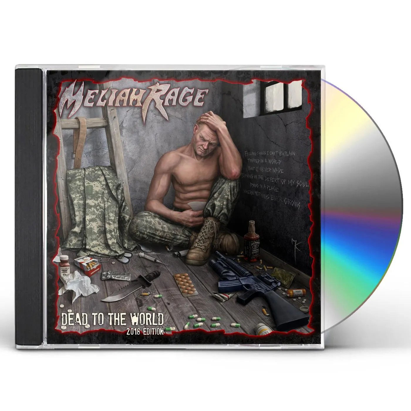 Meliah Rage DEAD TO THE WORLD (2018 EDITION) CD