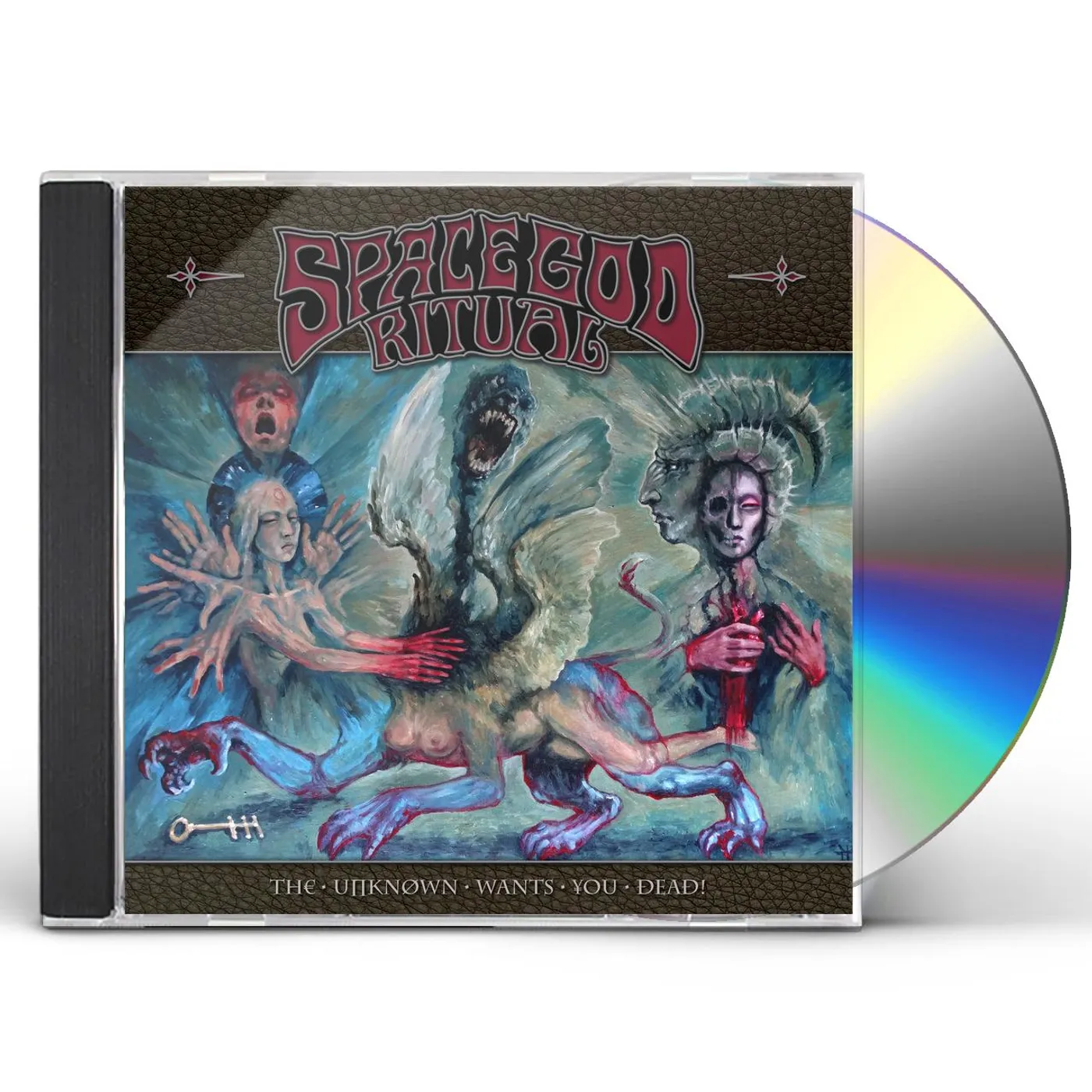 SPACE GOD RITUAL UNKNOWN WANTS YOU DEAD! CD