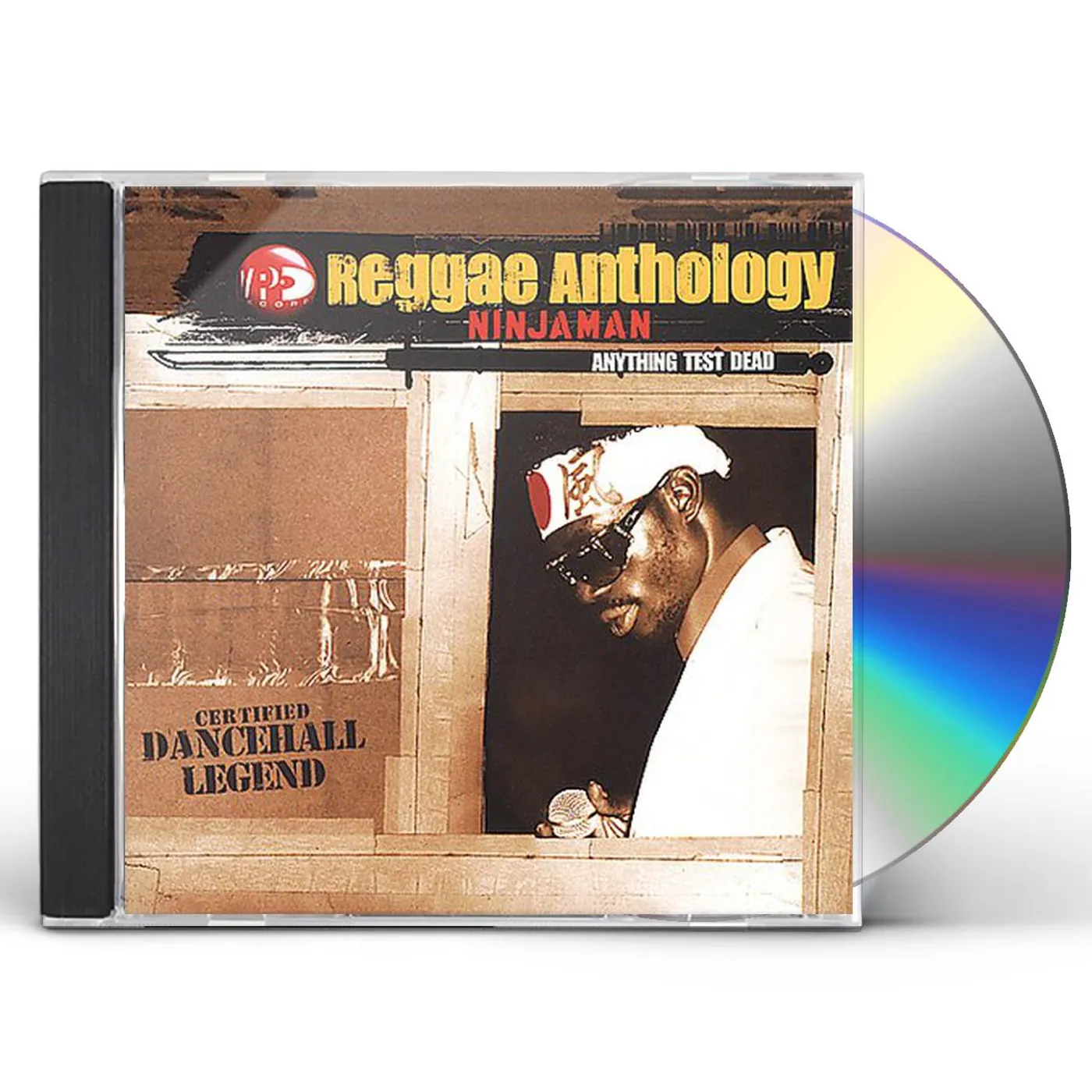 Ninjaman REGGAE ANTHOLOGY: ANYTHING TEST DEAD CD