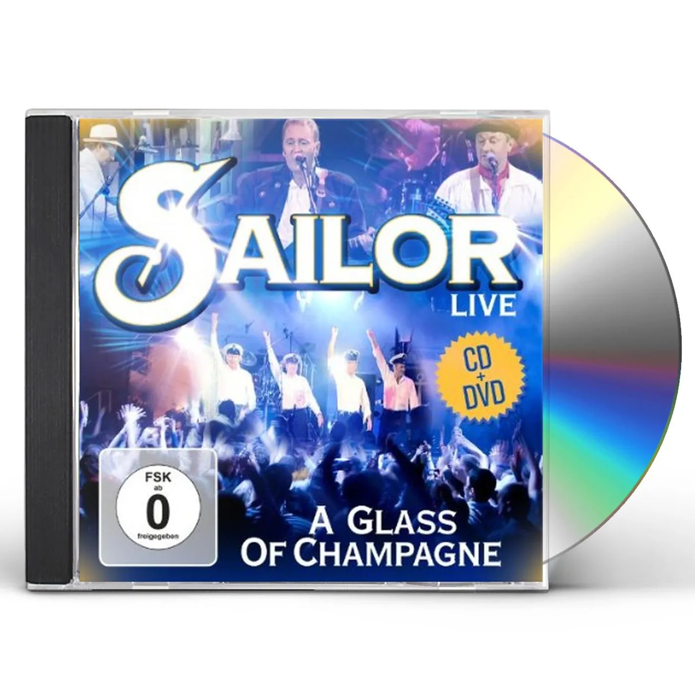 Sailor LIVE A GLASS OF CHAMPAGNE CD