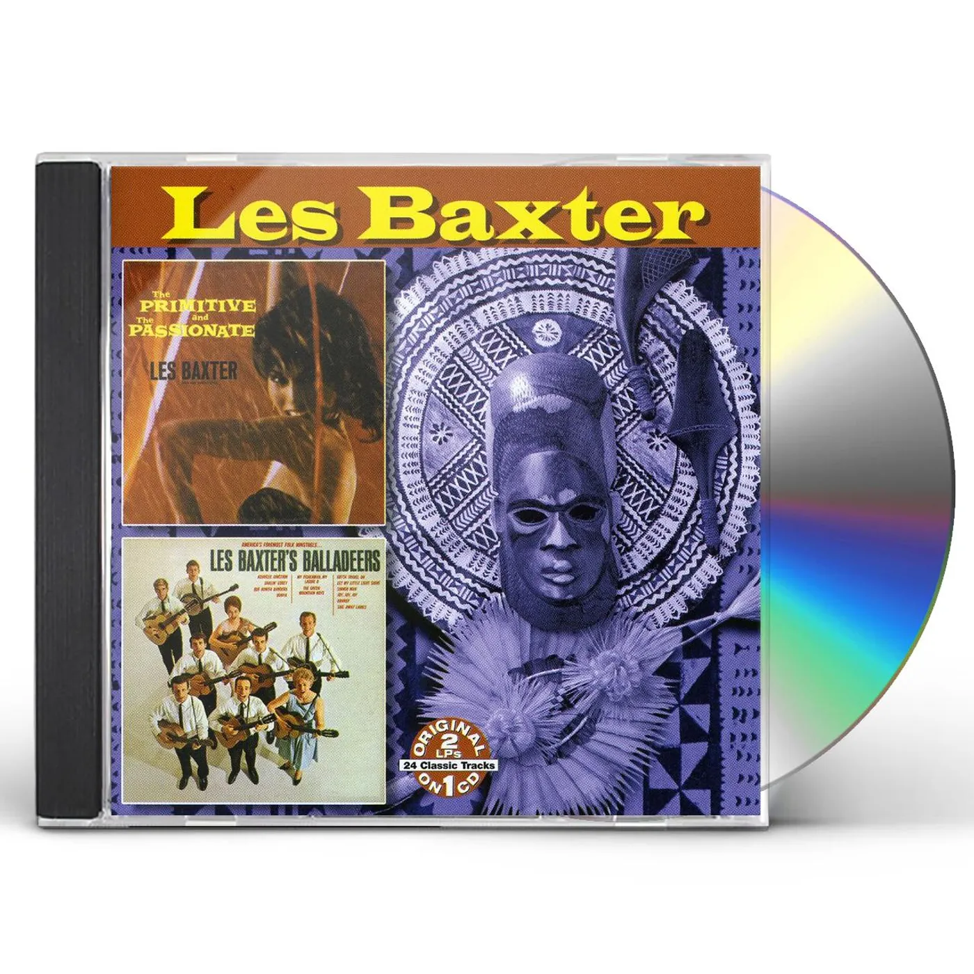 PRIMITIVE & PASSIONATE / LES BAXTER BALLADEERS CD