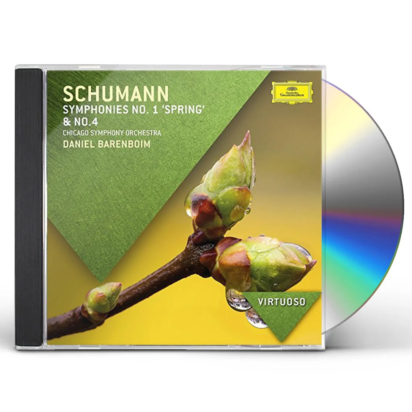 Barenboim VIRTUOSO: SCHUMANN - SYMPHONIES NOS 1 SPRING & 4 CD