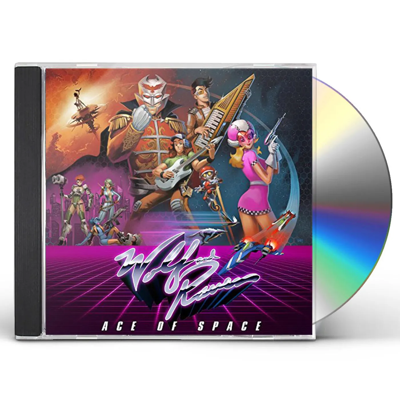 Wolf and Raven ACE OF SPACE CD