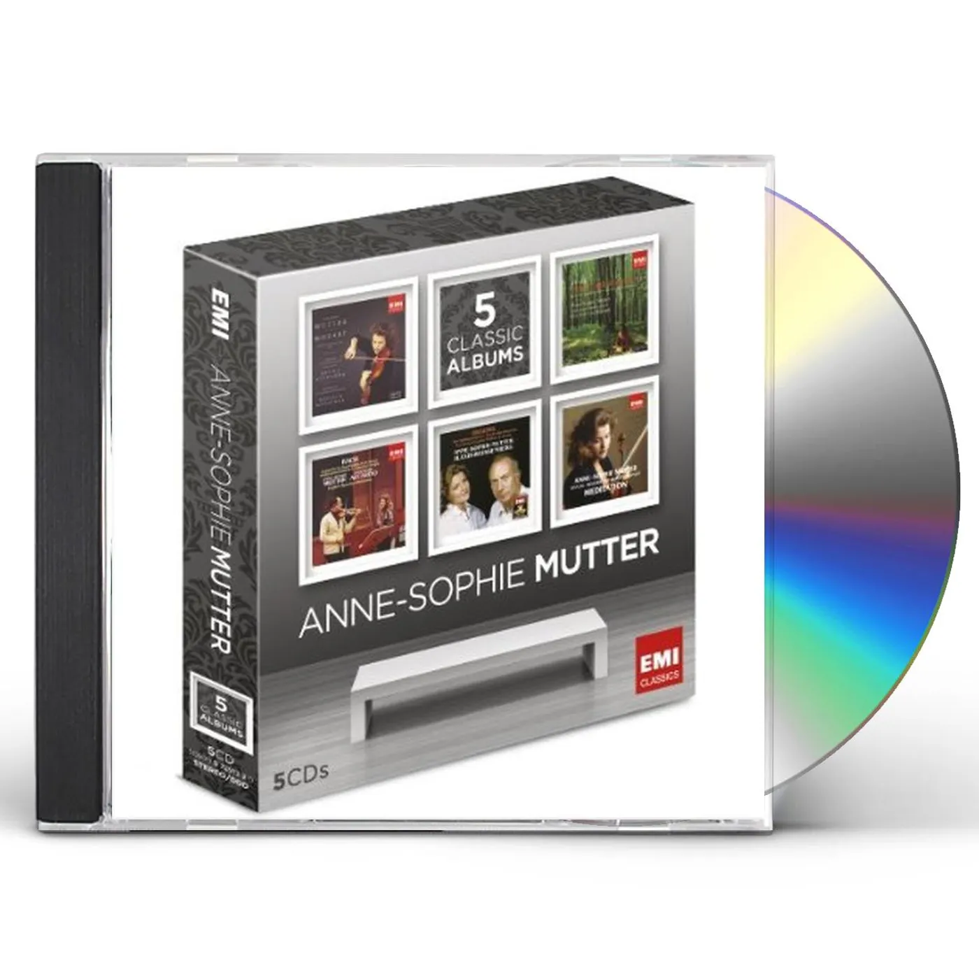 Anne-Sophie Mutter 5 CLASSIC ALBUMS CD