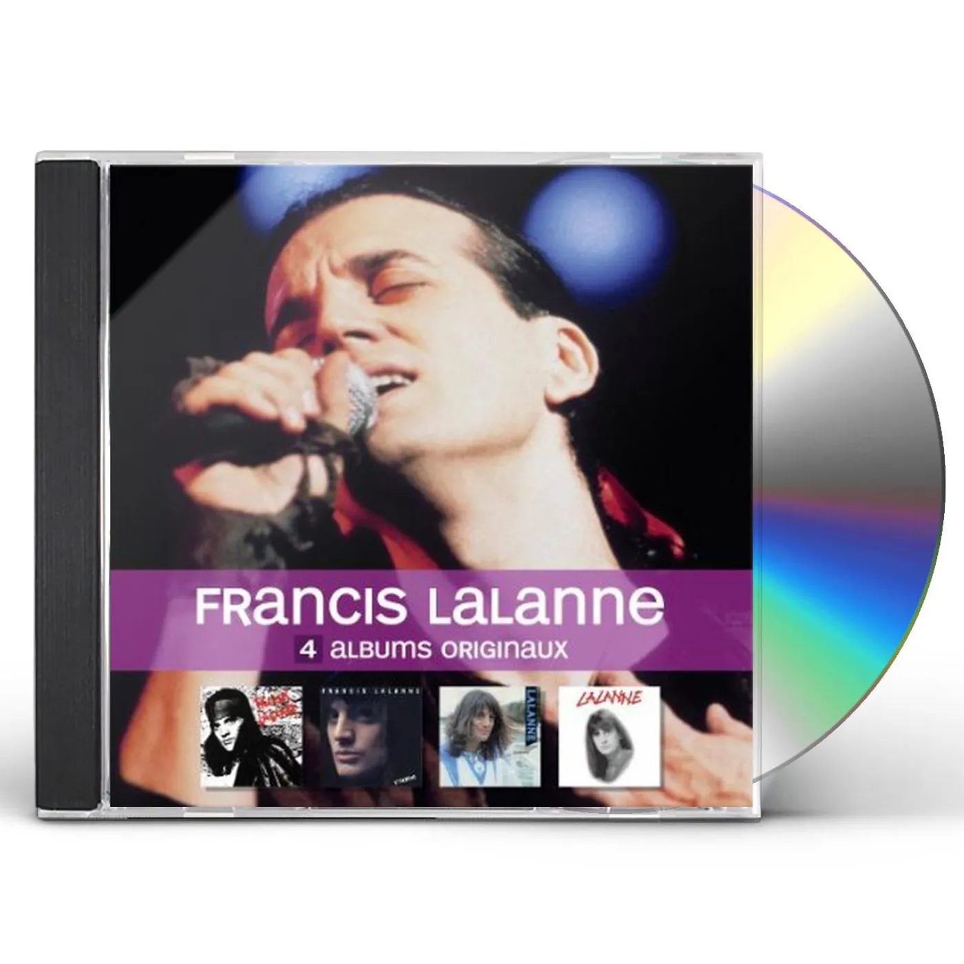 Francis Lalanne 4 ALBUMS ORIGINAUX CD