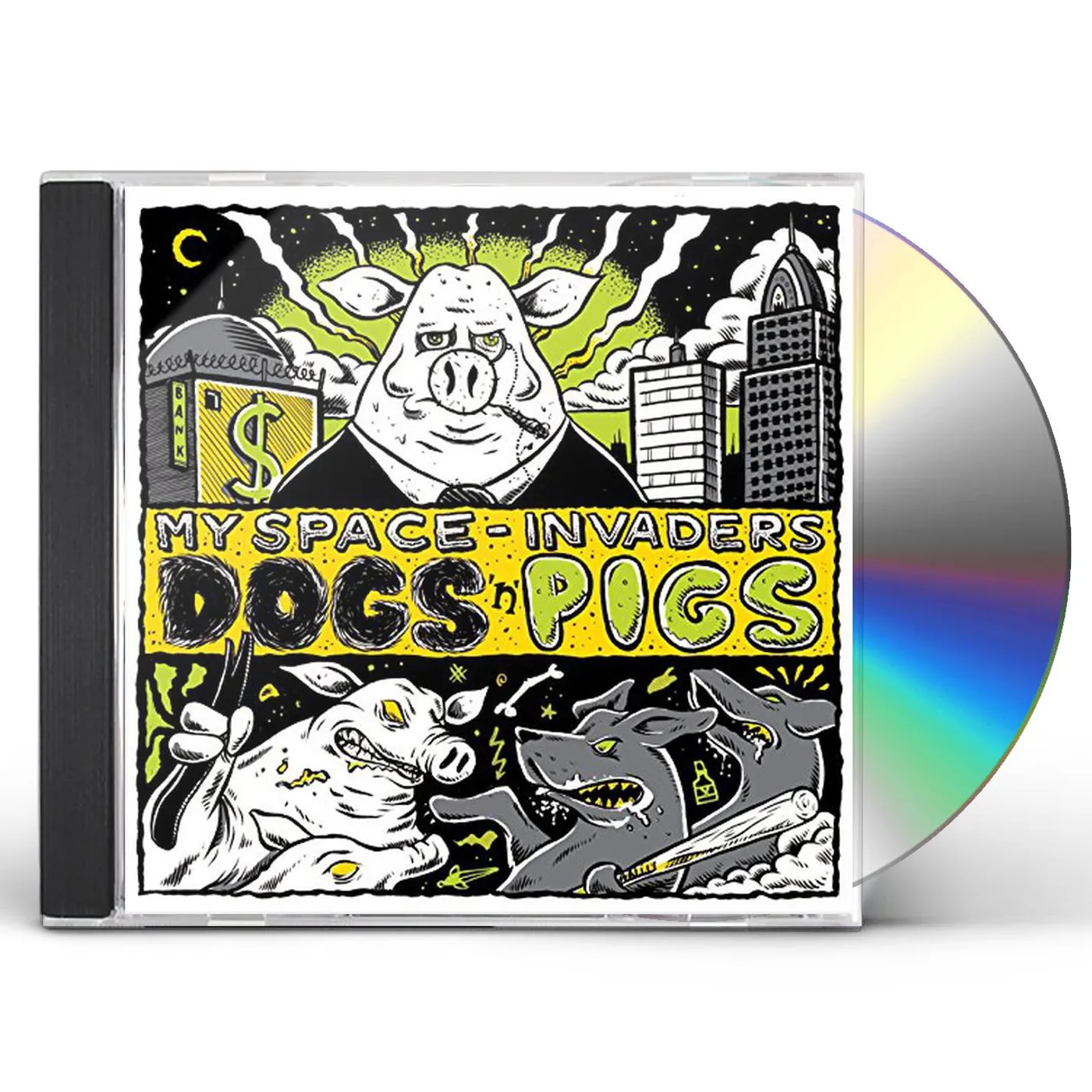 My Space Invaders DOGS 'N' PIGS CD